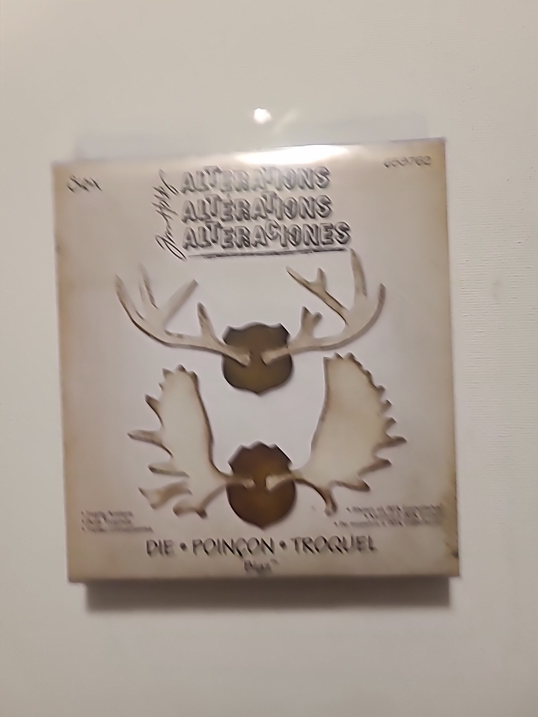 Sizzix Tim Holtz Alterations Bigz Die 658762  Trophy Antlers Deer Moose Buck NEW