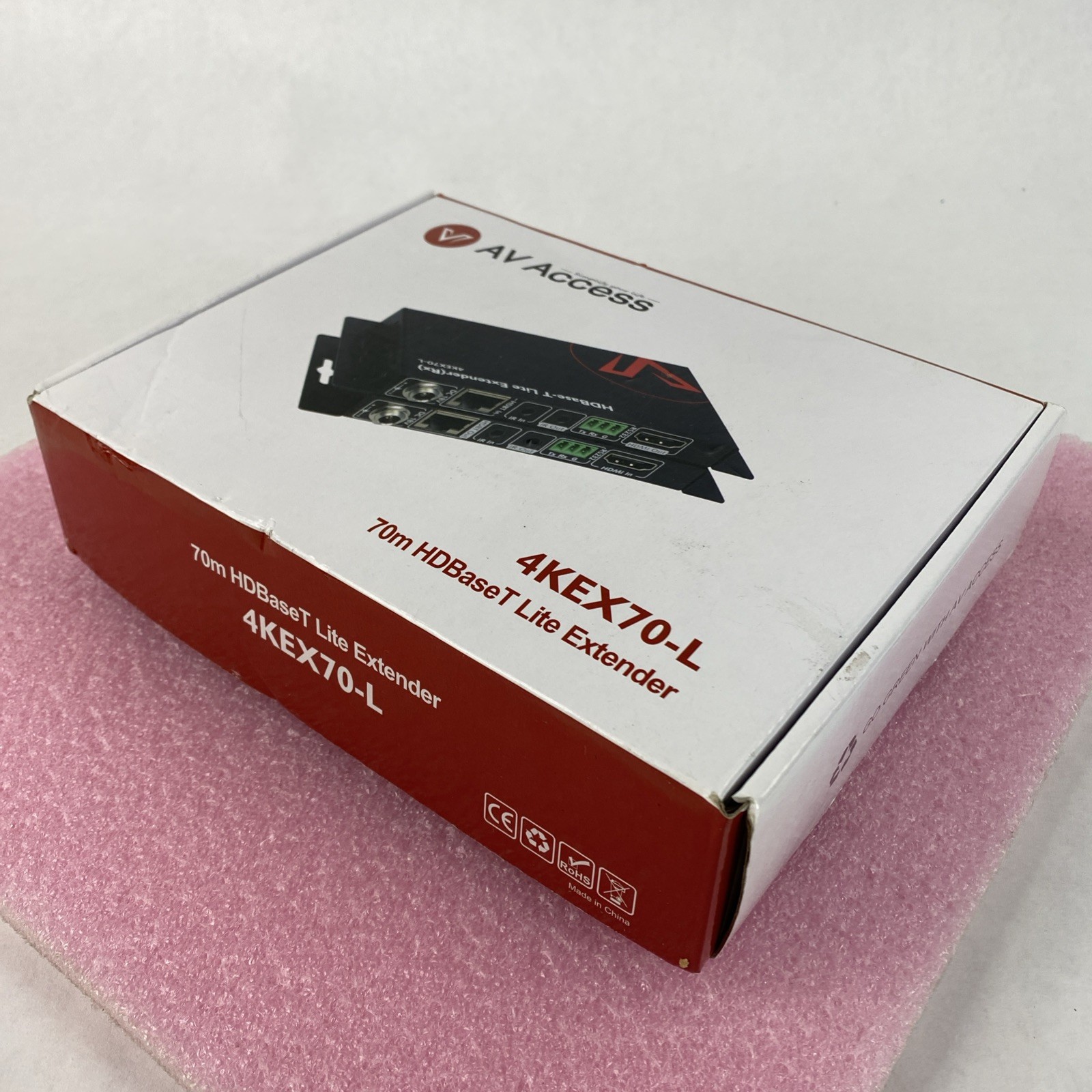 AV Access 4KEX70-L 70m HDBaseT Lite Extender Tested