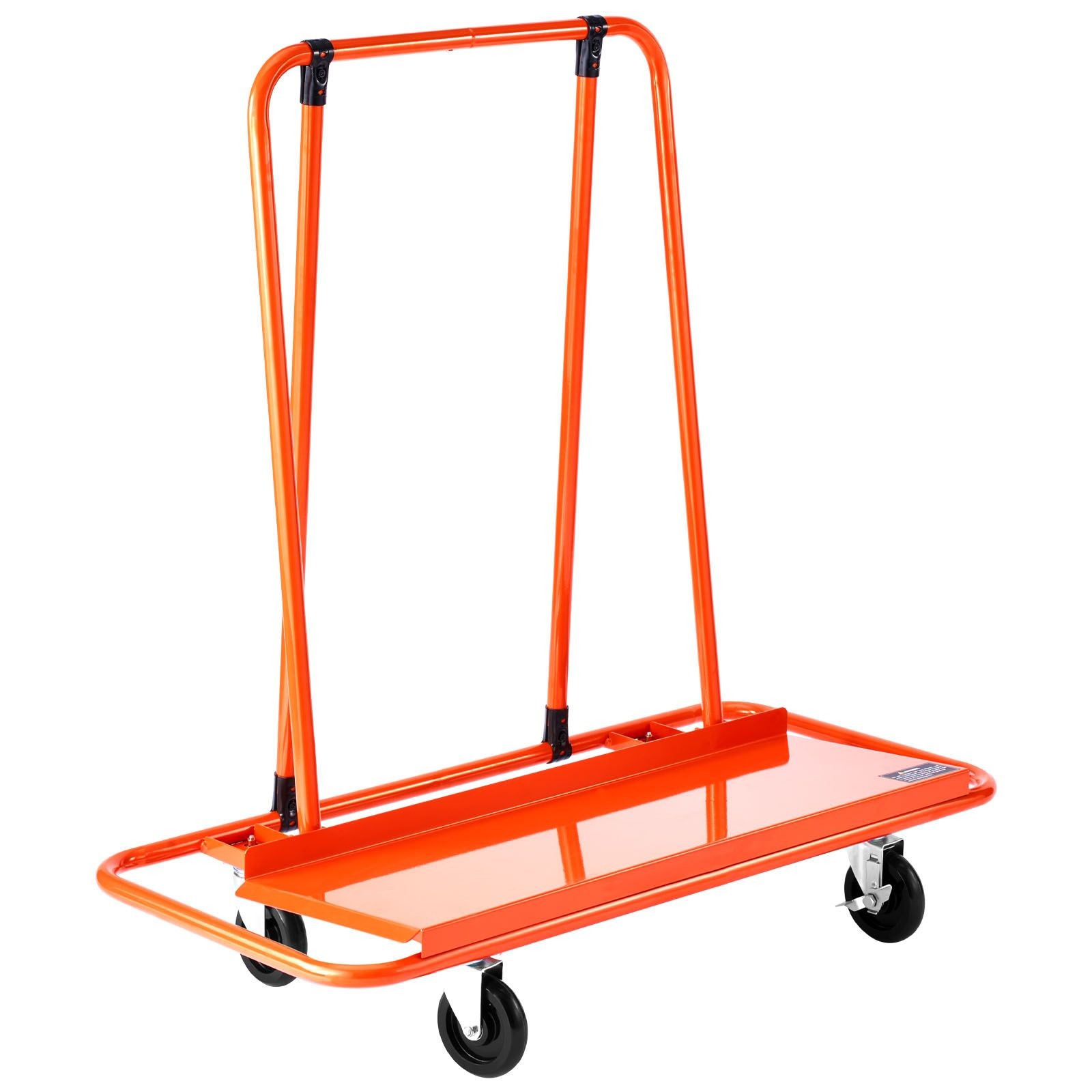 Drywall Cart Dolly, 1800 lbs Capacity, Steel Panel Cart with 4 Swivel Casters