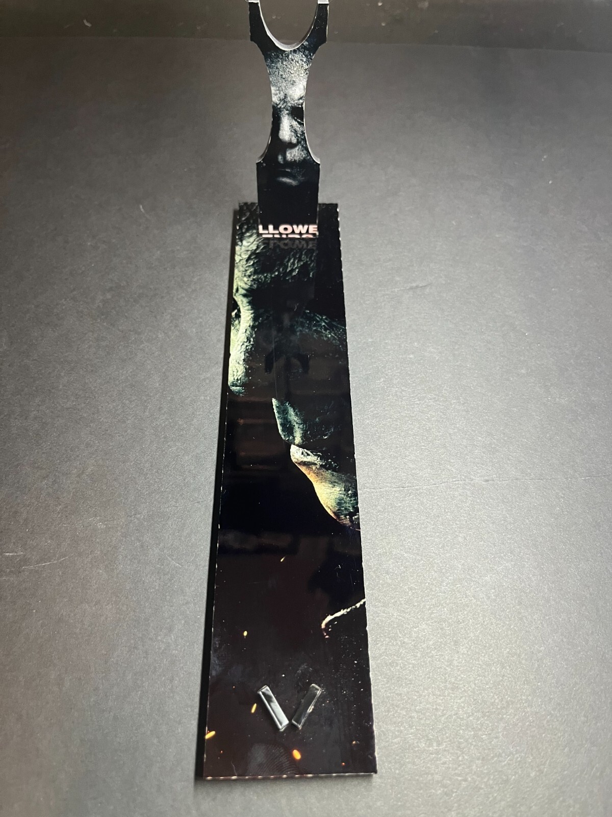 Halloween Ends Knife With Sublimated Stand