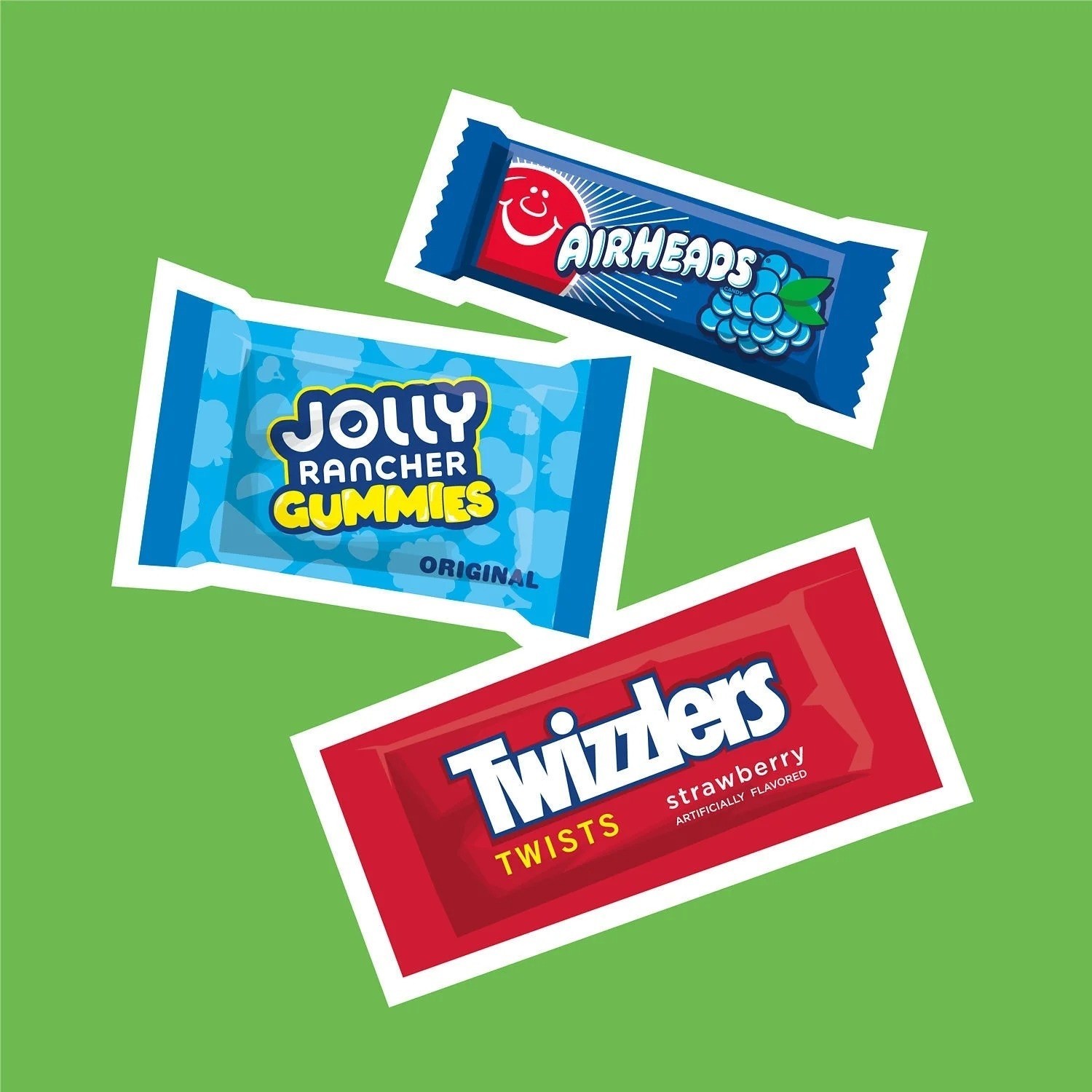 Assorted Easter Candy Bag 26.16oz 85pcs Airheads Jolly Rancher Twizzlers