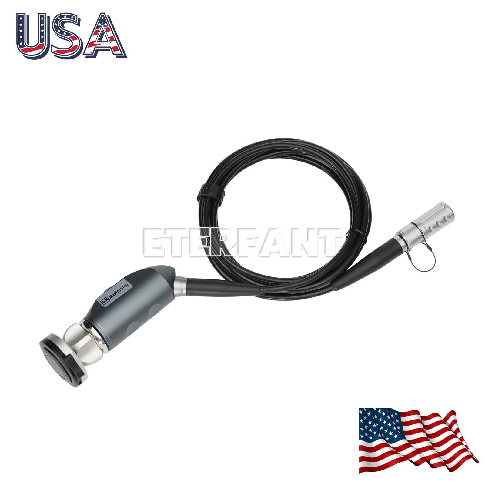 ENT Endoscope Laparoscopic Camera/USB Type Handle/Cold Light Source for Medical