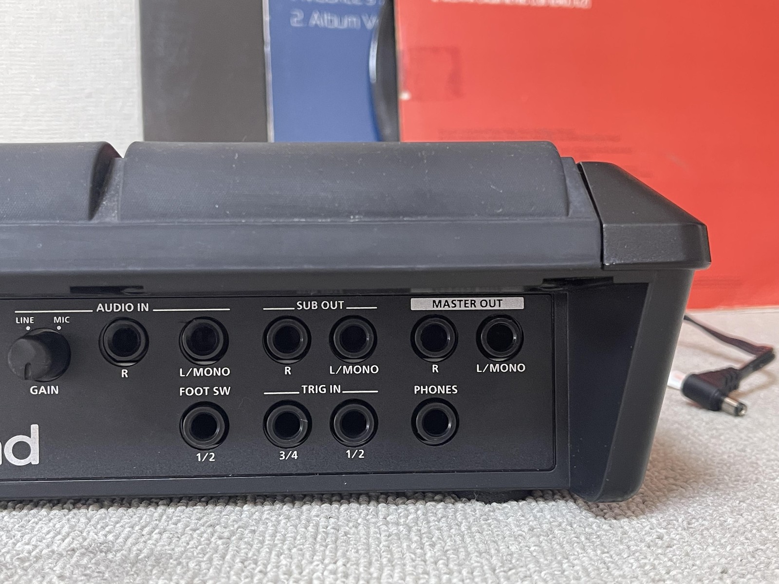 Roland SPD-SX Sampling Pad 9-Pad Digital Percussion MIDI USB Tested Working