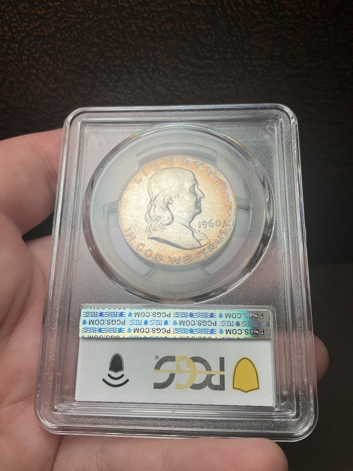 Monster Toner 🤩🌈 1960 Pr63 Franklin Half Dollar