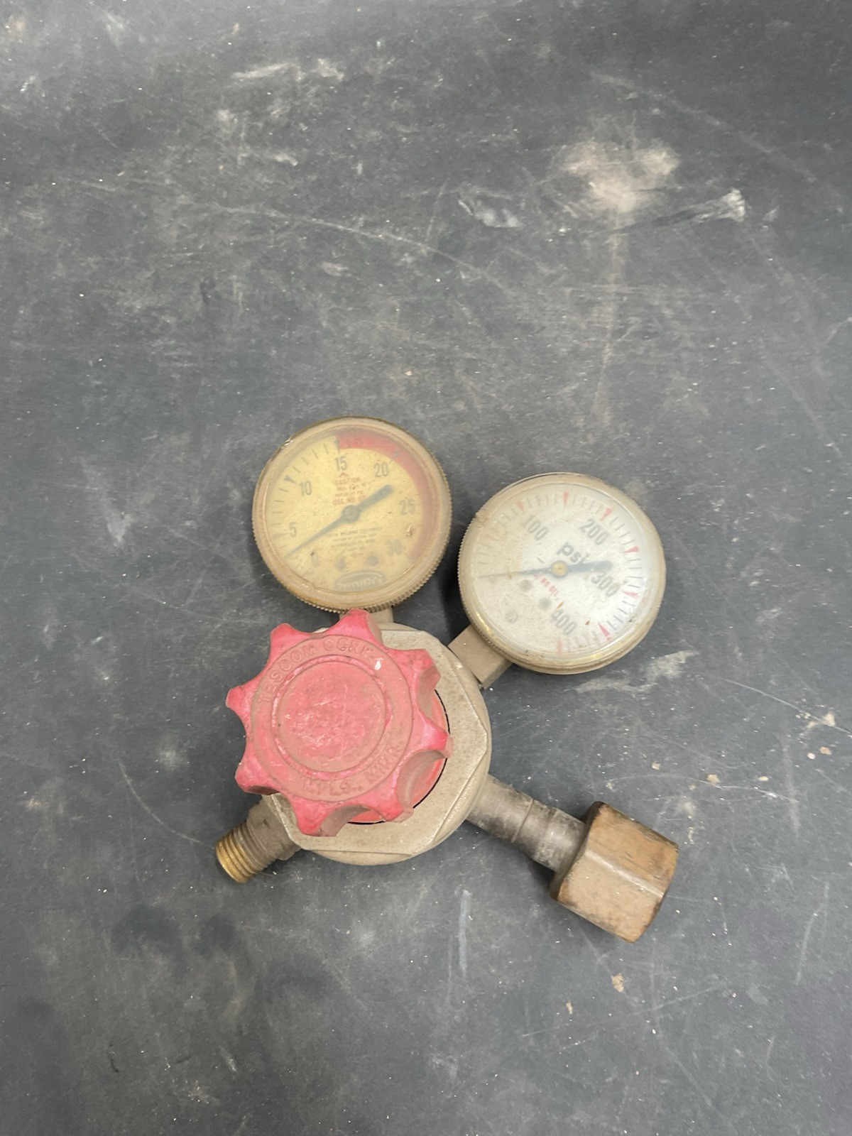 Smith Regulator  H1720A-300 Acetylene Cuttin Welding Torch Gauge