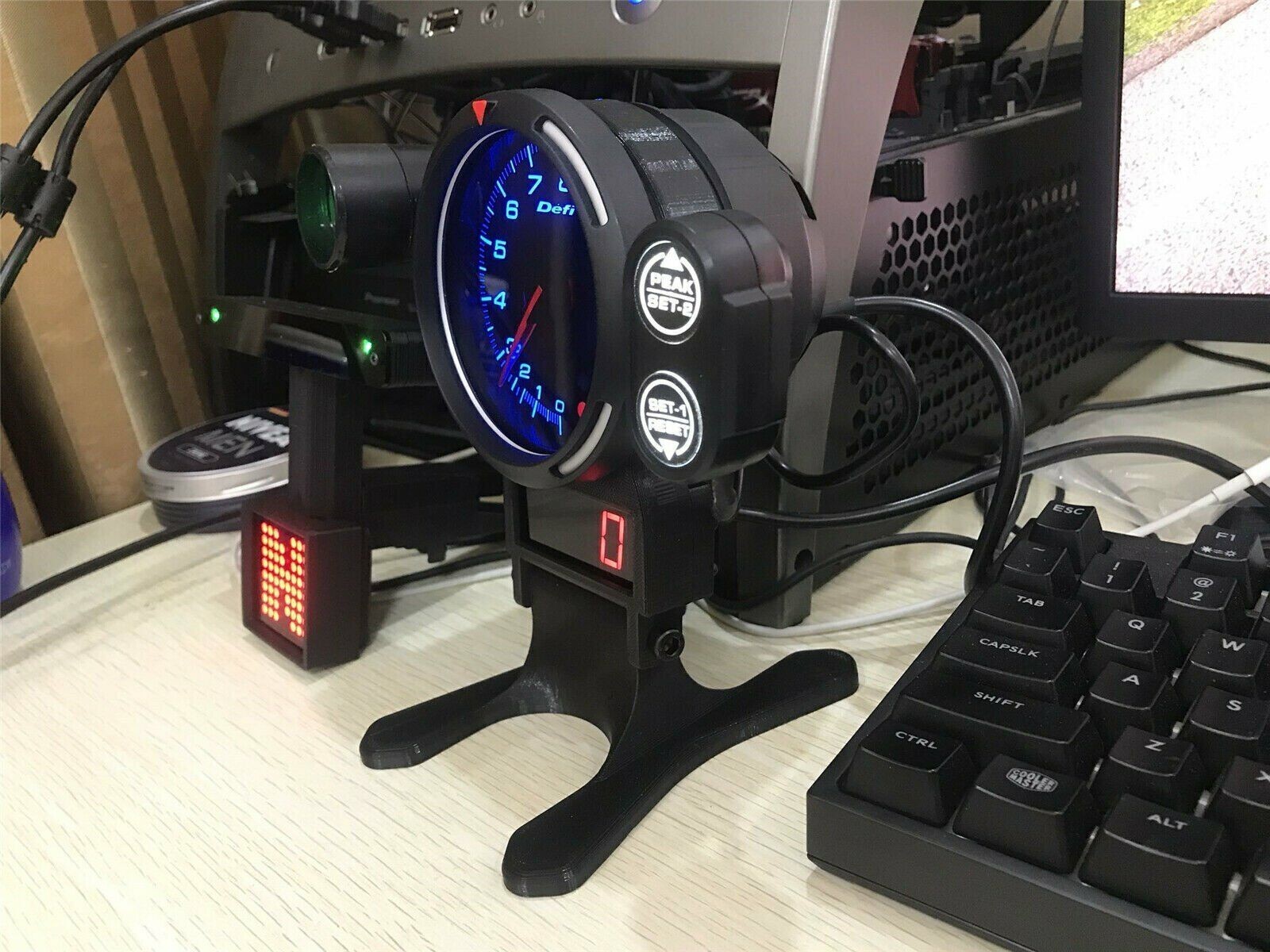 12V Tachometer with Speed Module for Logitech G29 Racing Game
