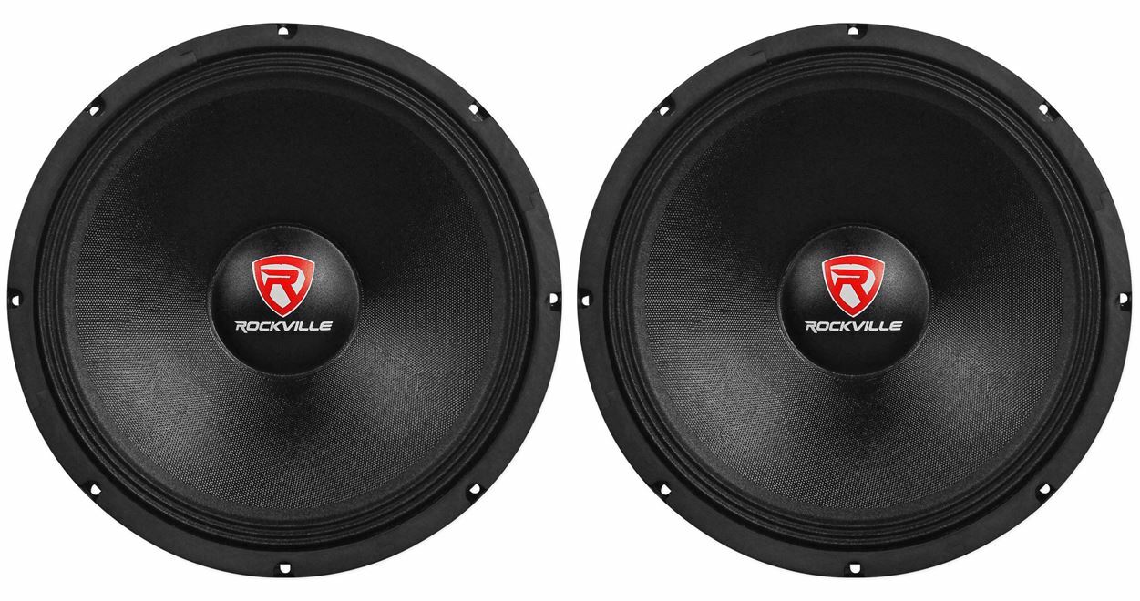 (2) New Rockville RVP15W4 2000 Watt 15" Pro Subwoofers 4 Ohm Raw Sub Woofers