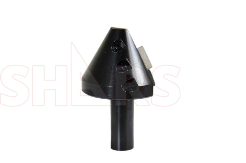 1/4", 1/2", 1-1/4" 60° Indexable Carbide Countersink Chamfering Set NEW #]