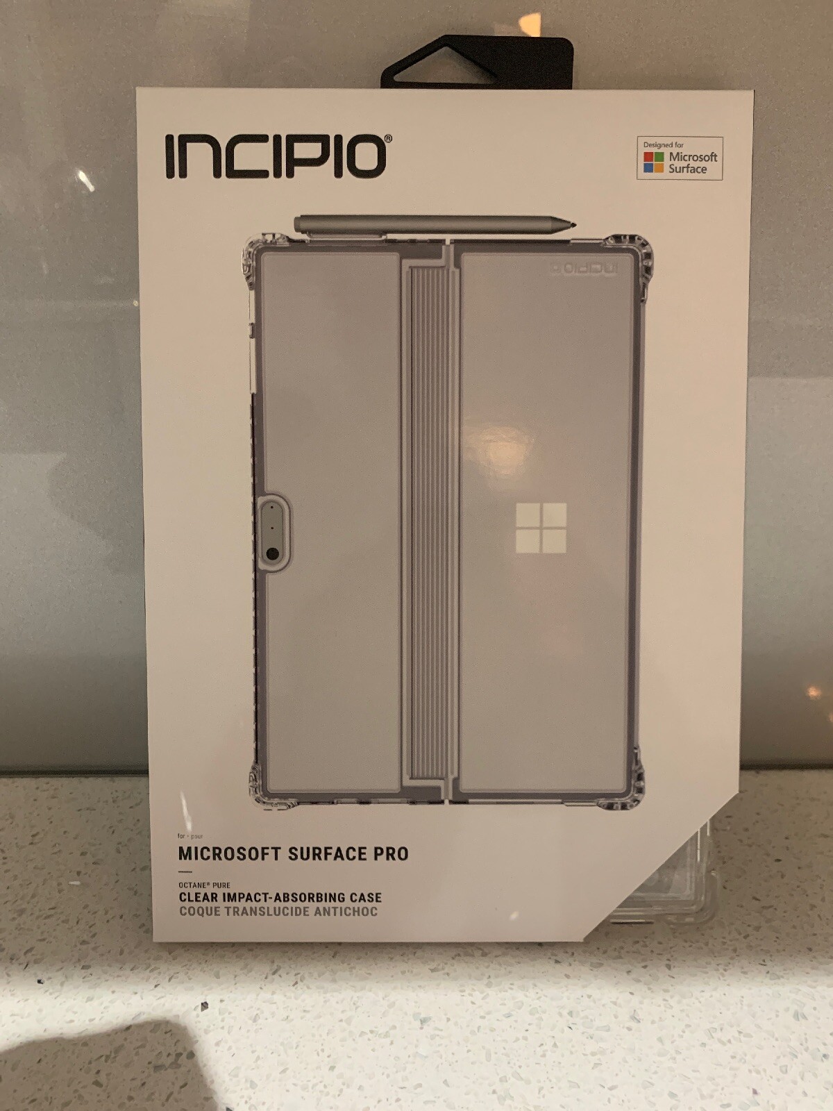 INCIPIO Octane Pure Rugged case for Microsoft Surface Pro 6, 2017 - Clear