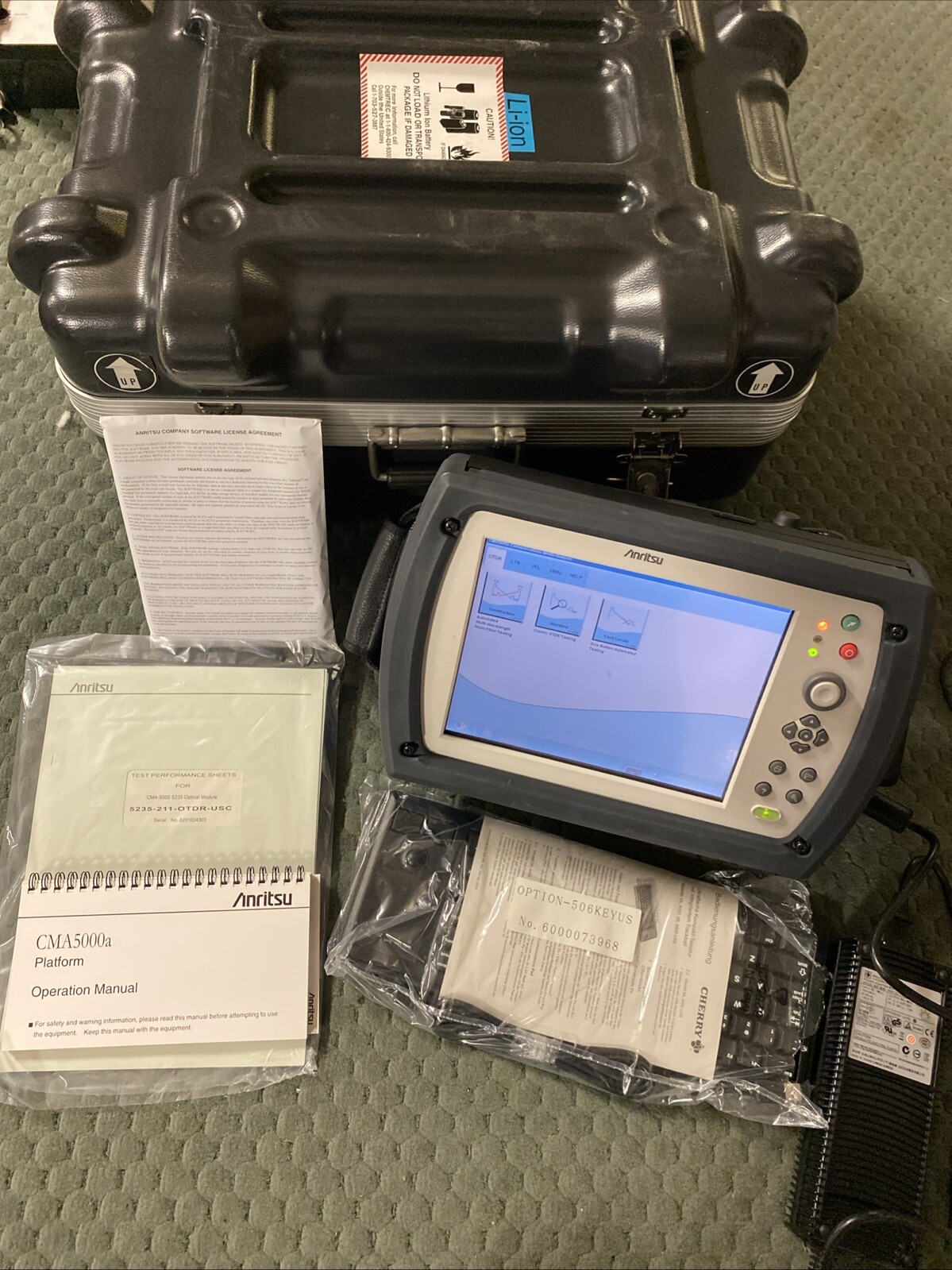 Anritsu CMA 5000a 5235-211-OTDR-USC 5000A-150-DC-US