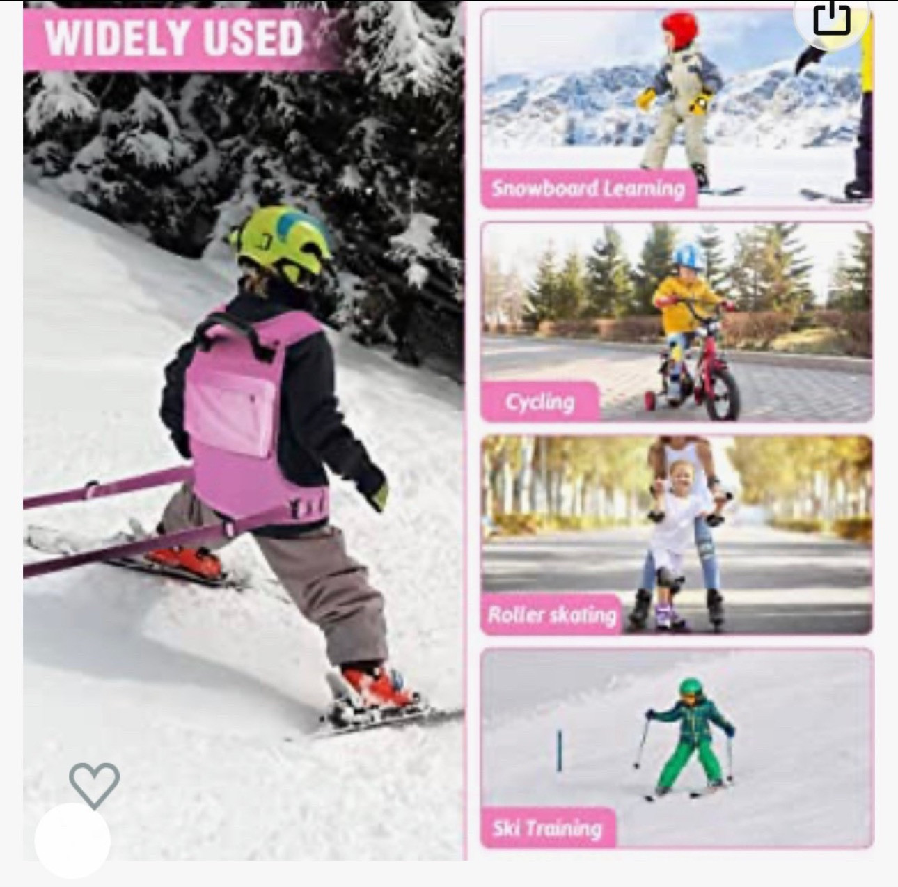 Kids Snowboarding Skiing Safety Harness