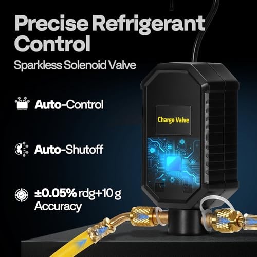 Electronic Refrigerant Scale Auto-Dosing Charge Digital