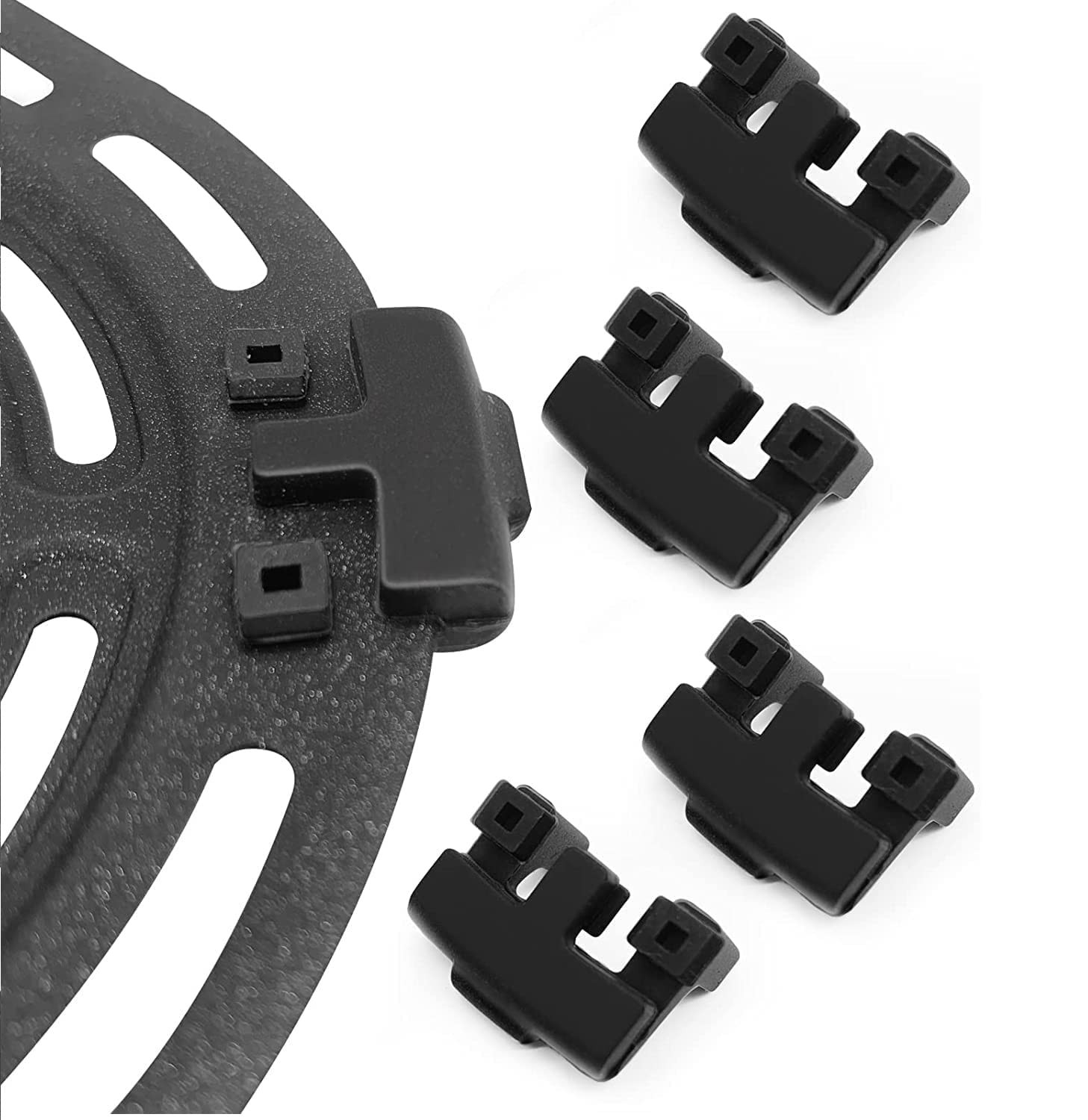 Air Fryer Rubber Feet for Bella Pro Series 1.0*0.8*0.6 IN ( 4PCS ), Black