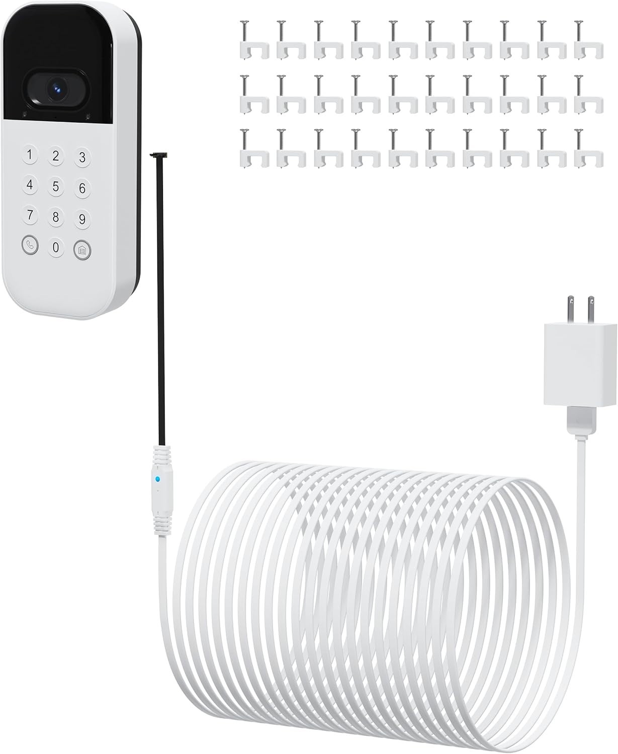 myQ Smart Garage Door Video Keypad Wired Power Adapter Kit-Works with Chamber...