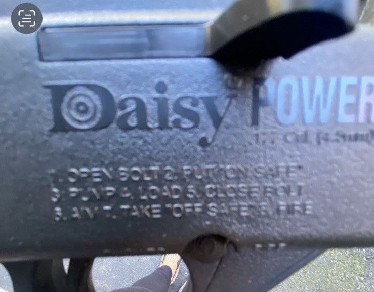 Daisy Powerline Model 35 Multi-Pump Pneumatic BB / Pellet Rifle with bb's !