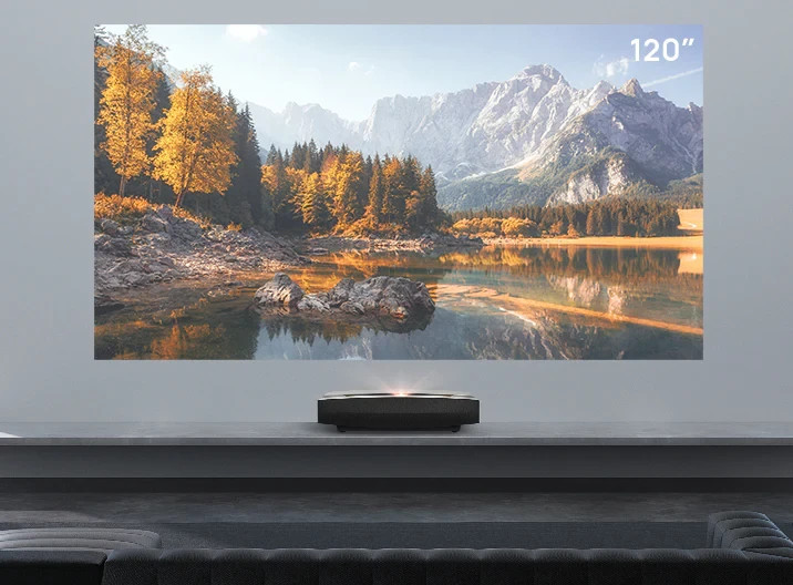 XGIMI Aura 4K UHD Ultra Short Throw Laser Projector