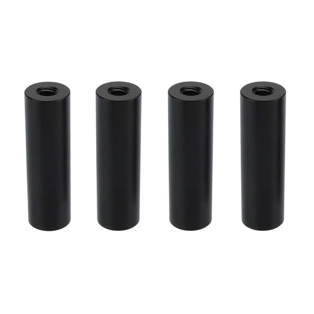 4Pcs CAMVATE Micro 15mm Rod with 1/4"-20 Female End Threads 2.5" Long