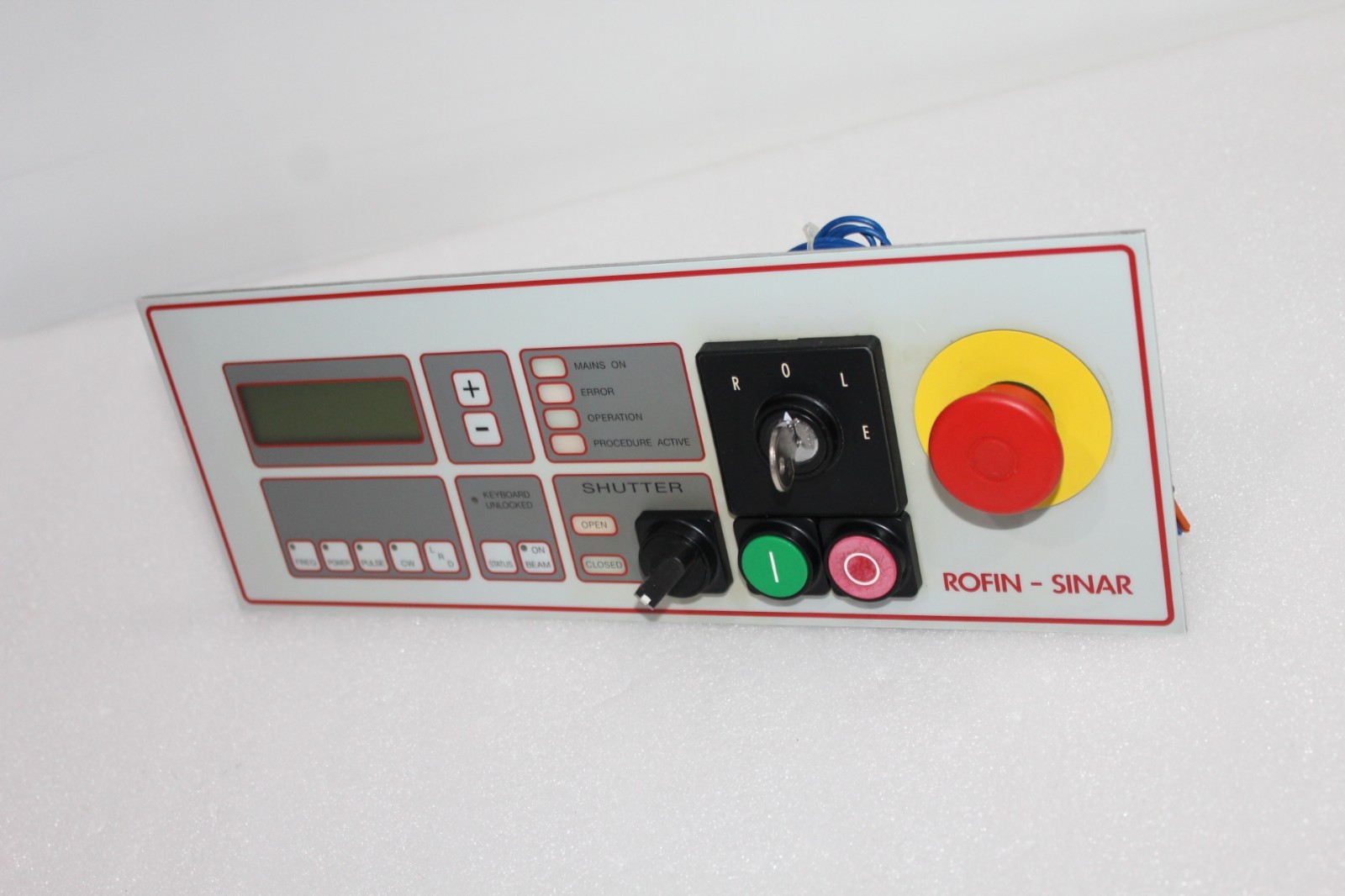 Rofin Sinar Laser 794762 & 3560092 Operator Control Panel