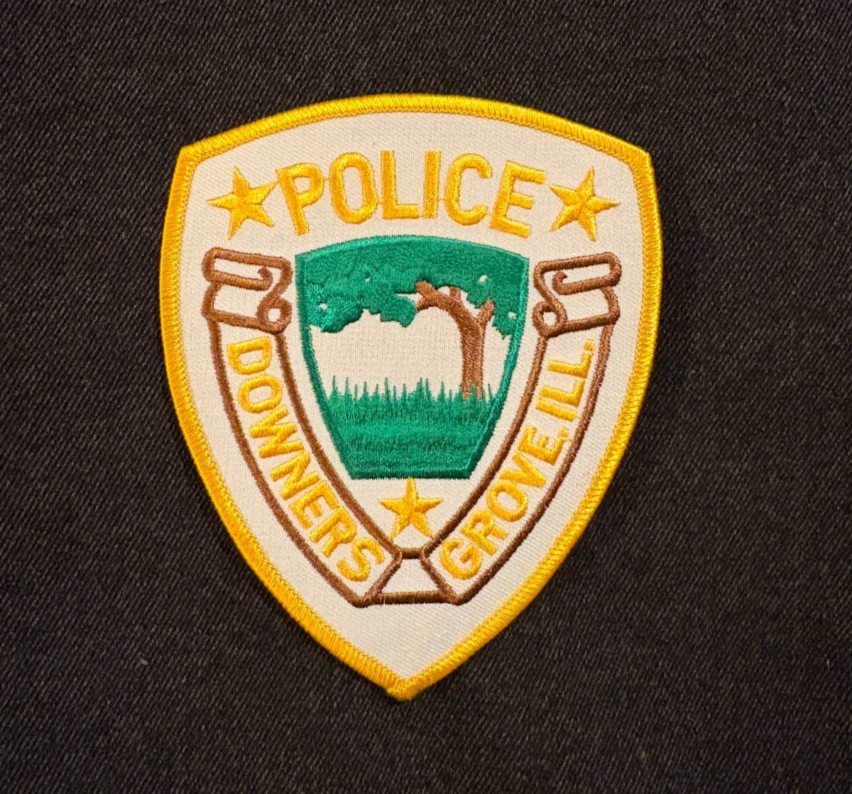 ILLINOIS IL DOWNERS GROVE POLICE SHOULDER PATCH SHERIFF