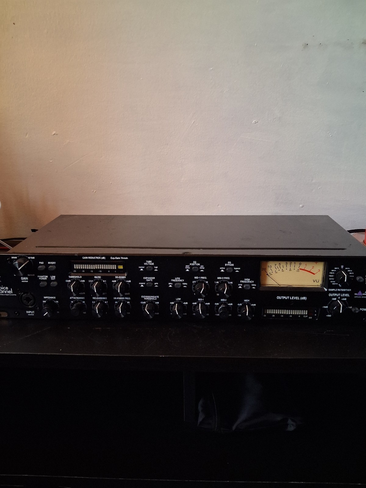 Art VoiceChannel Tube Preamp Strip EQ Comp Gate ADAT USB