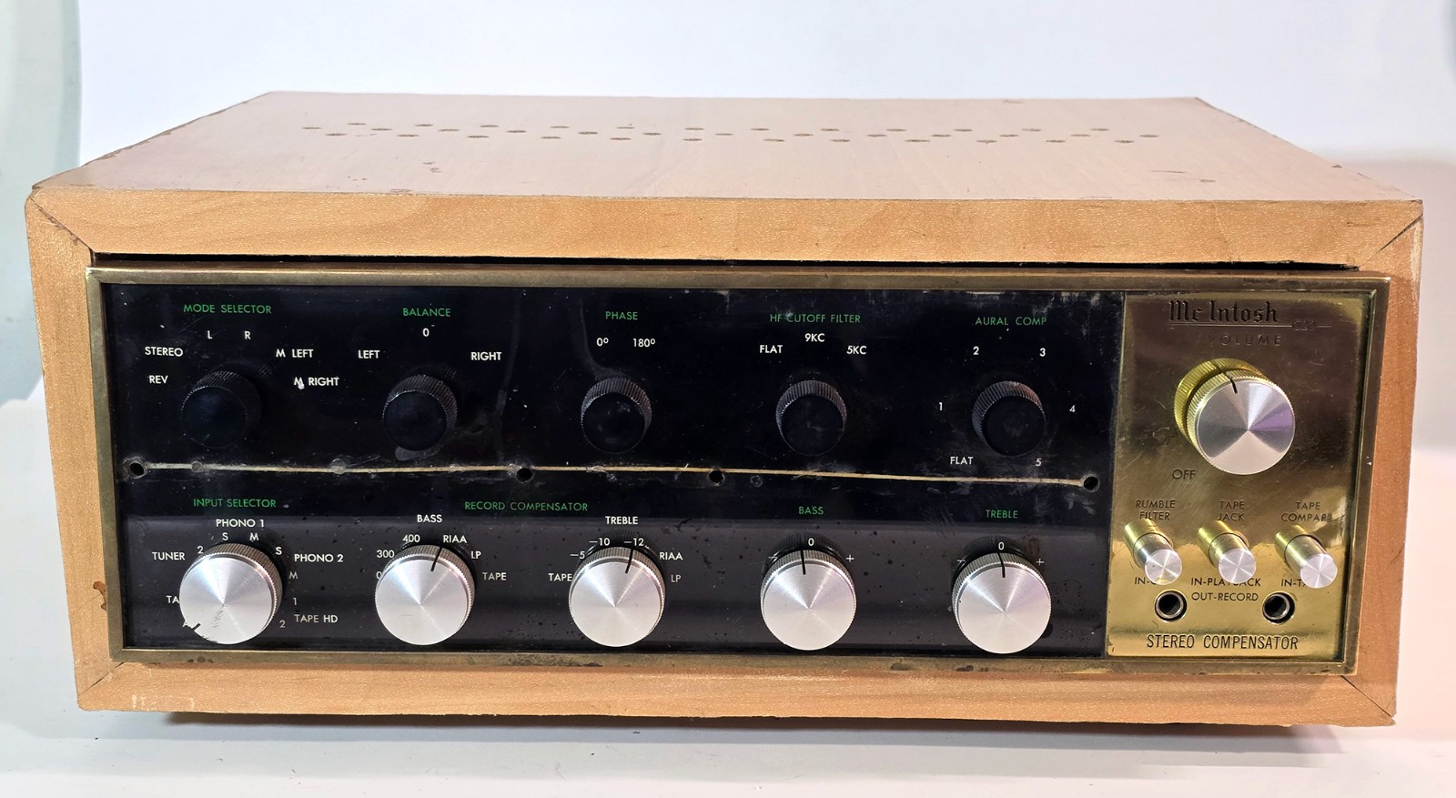 McIntosh C20 Stereo Vintage Tube Preamplifier Pre AMP Mc Intosh C 20 Vintage