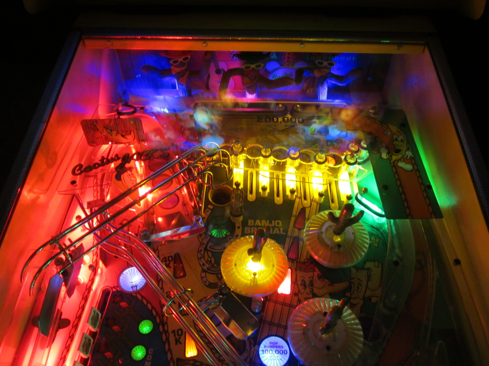 Cactus Jack NON GHOSTING Lighting Kit custom SUPER BRIGHT PINBALL LED KIT