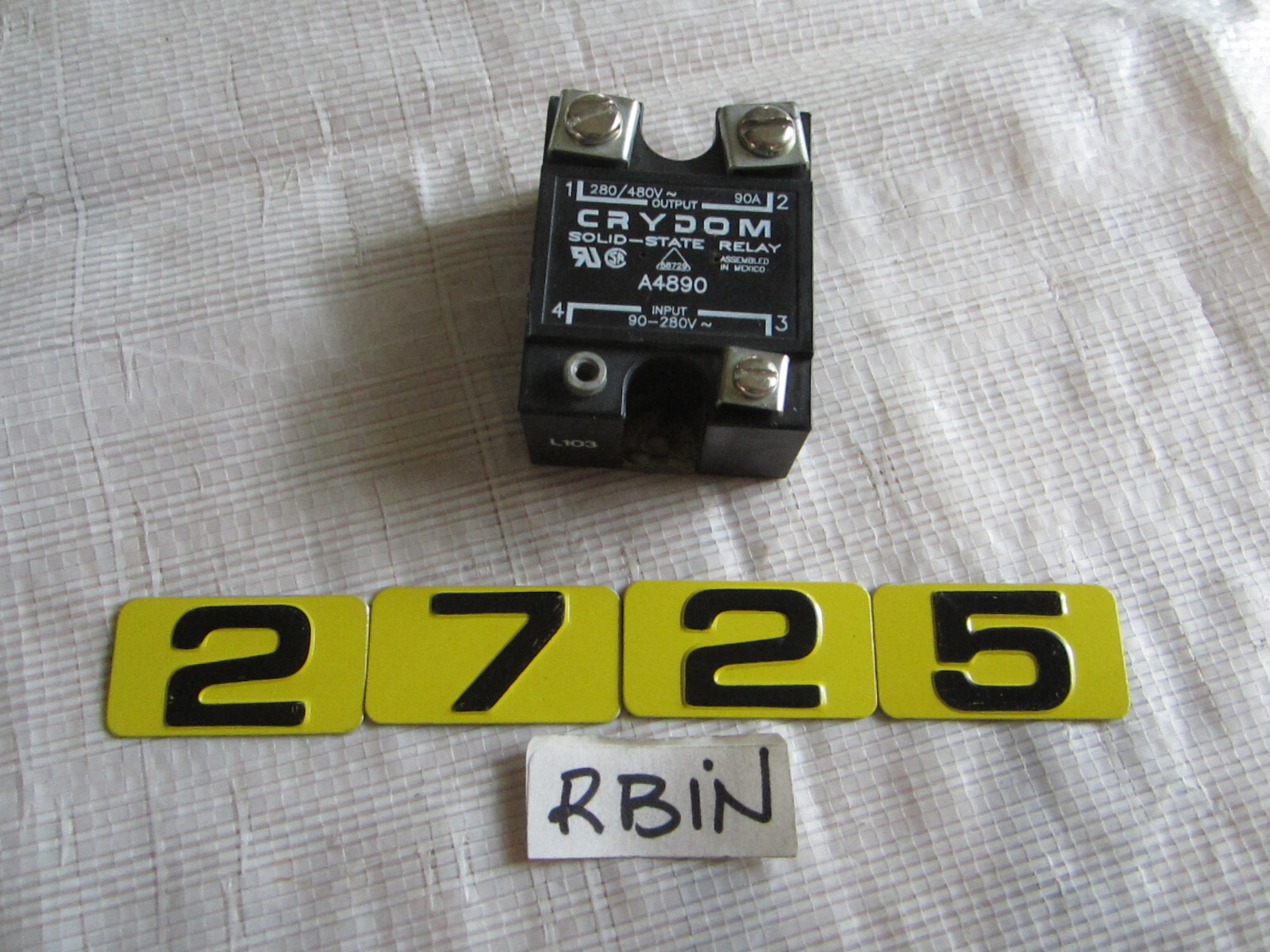 CRYDOM A4890 SOLID STATE RELAY