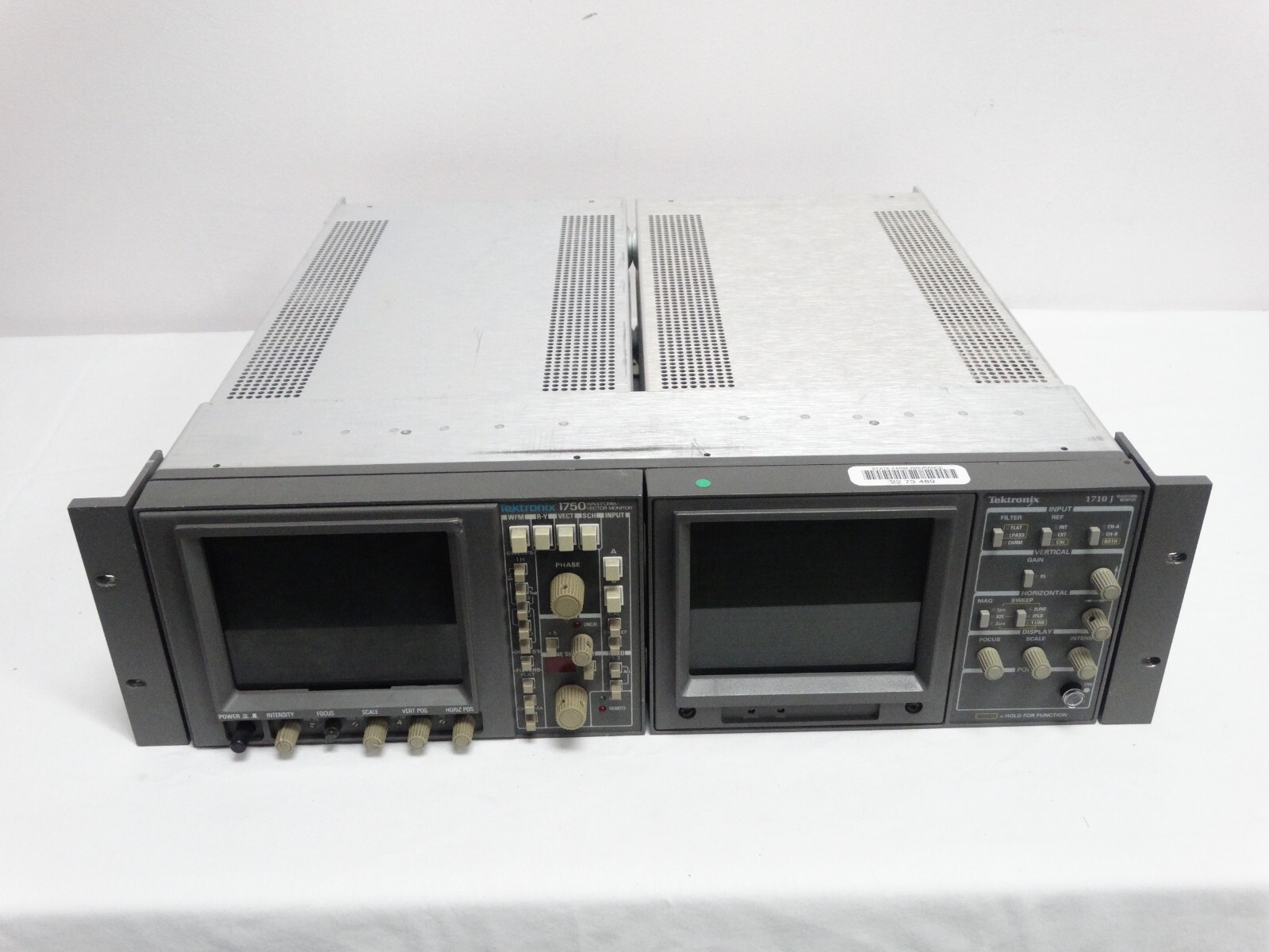 Tektronix 1750 Waveform Vector Monitor & 1710 J Waveform Monitor - Noisy Fan