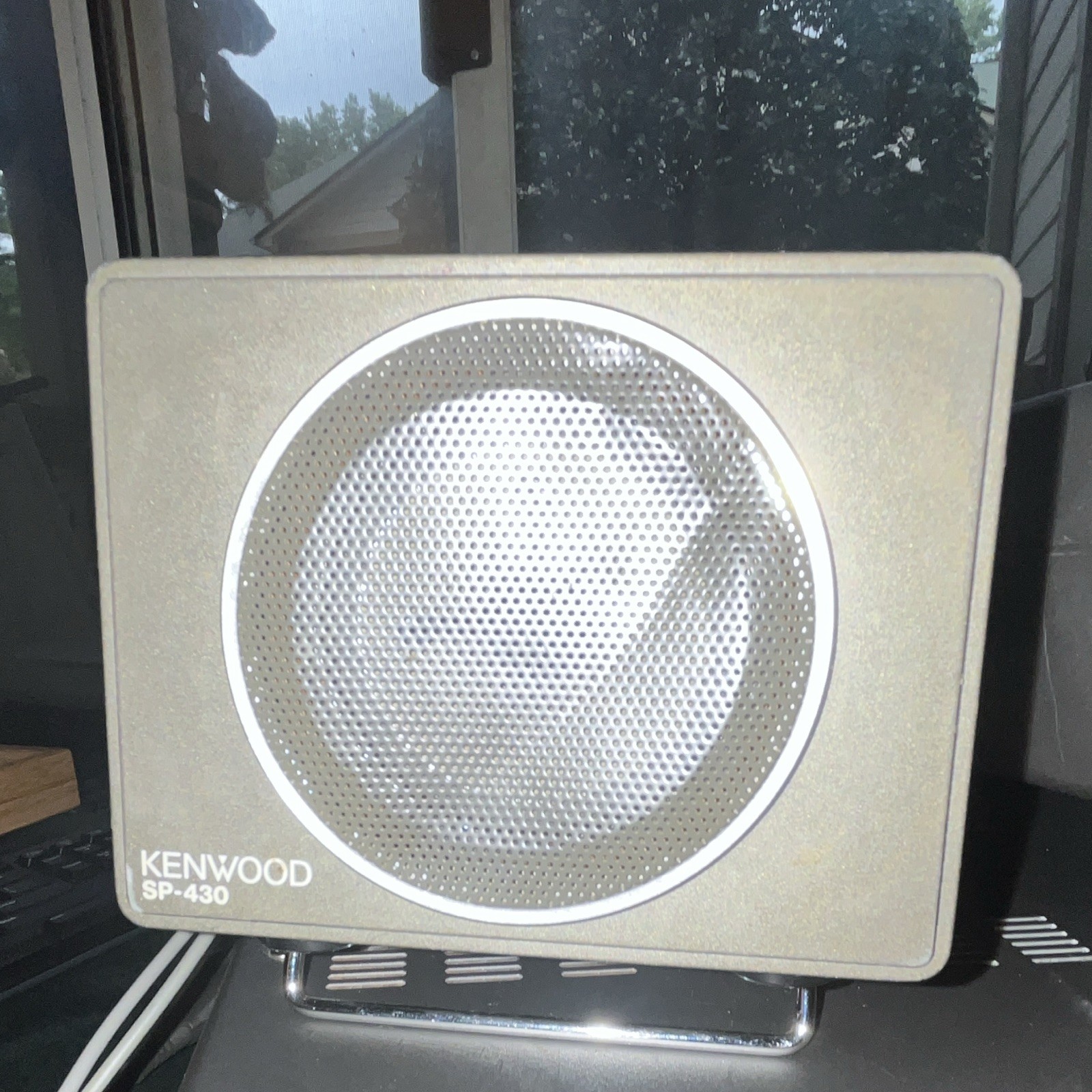Kenwood SP-430 External Wired Speaker for Kenwood Radios, Black