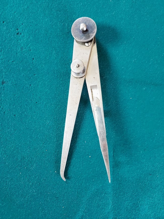 Starrett 6-Inch Hermaphrodite Caliper (Odd-Leg Caliper) – USA  Pat. 1895