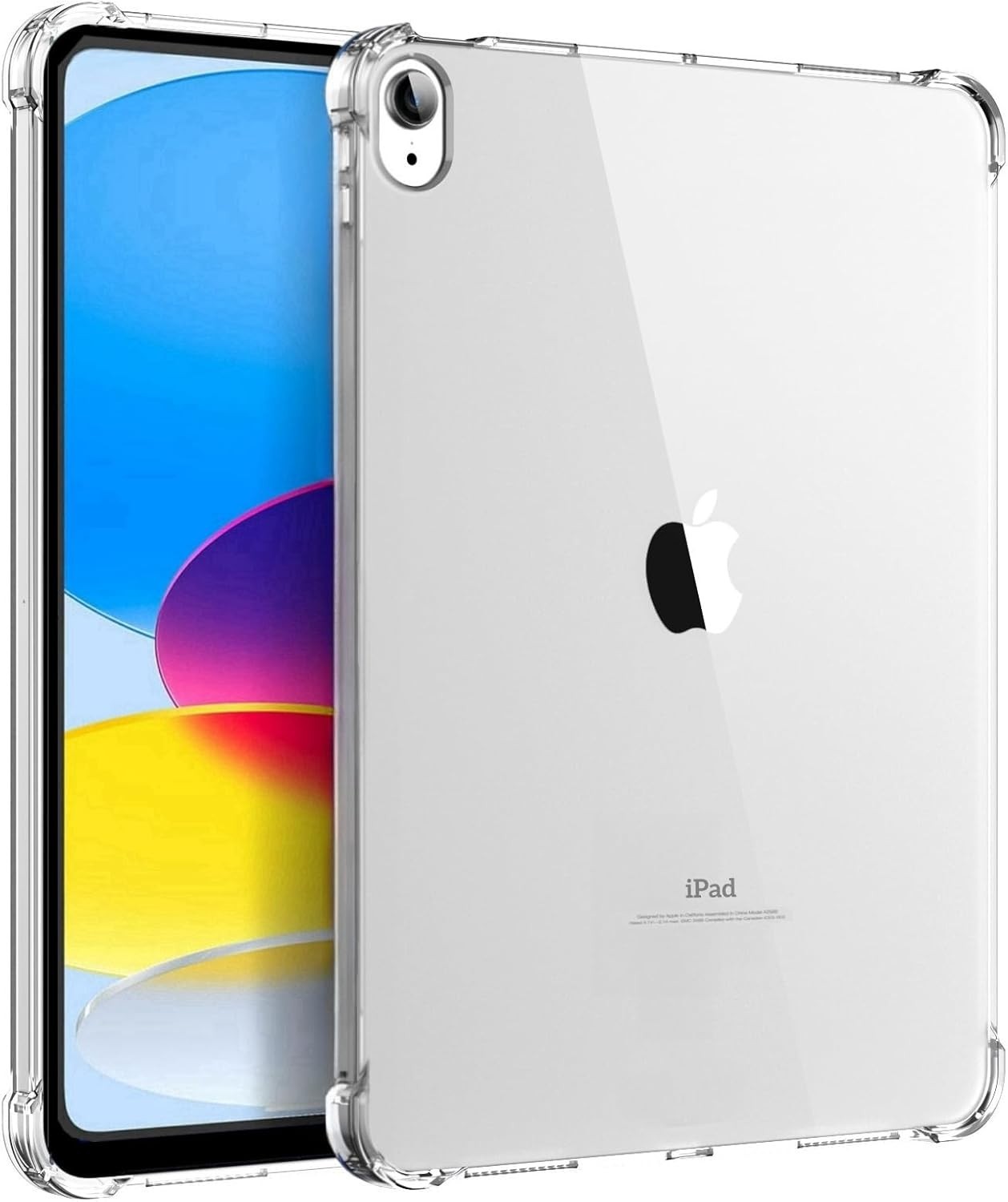 Clear Case for iPad (A16) 11Th Generation 2025 TPU Slim Shockproof Tablet Cover