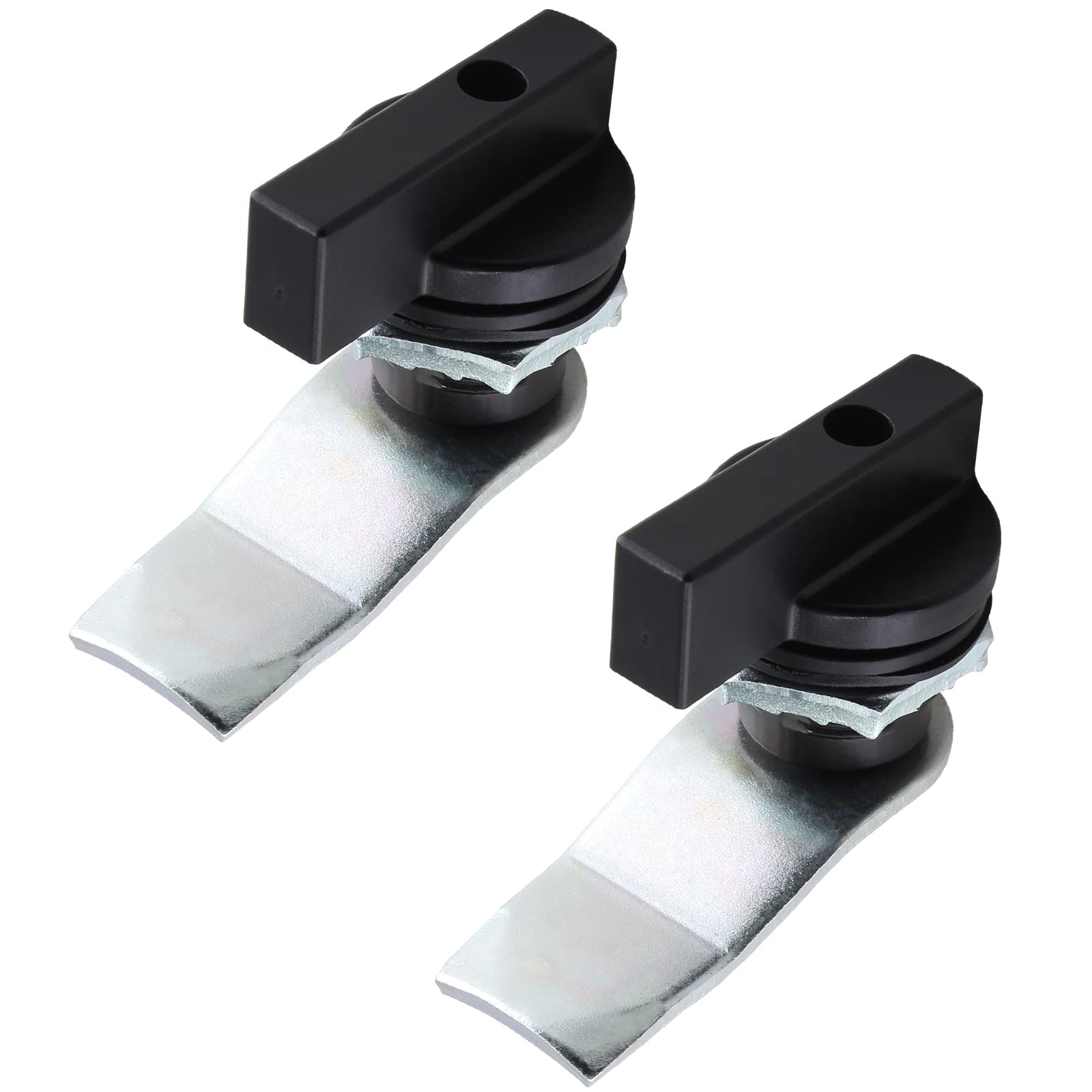 7/8 Inch Thumb Operated Cam Lock T Handle Cabinet Drawer Lock 2 Pack
