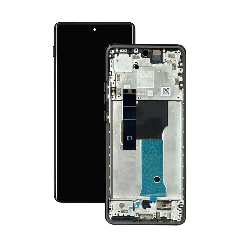 For Motorola Edge 2024 XT2405-1 OLED Display LCD Touch Screen Digitizer Frame
