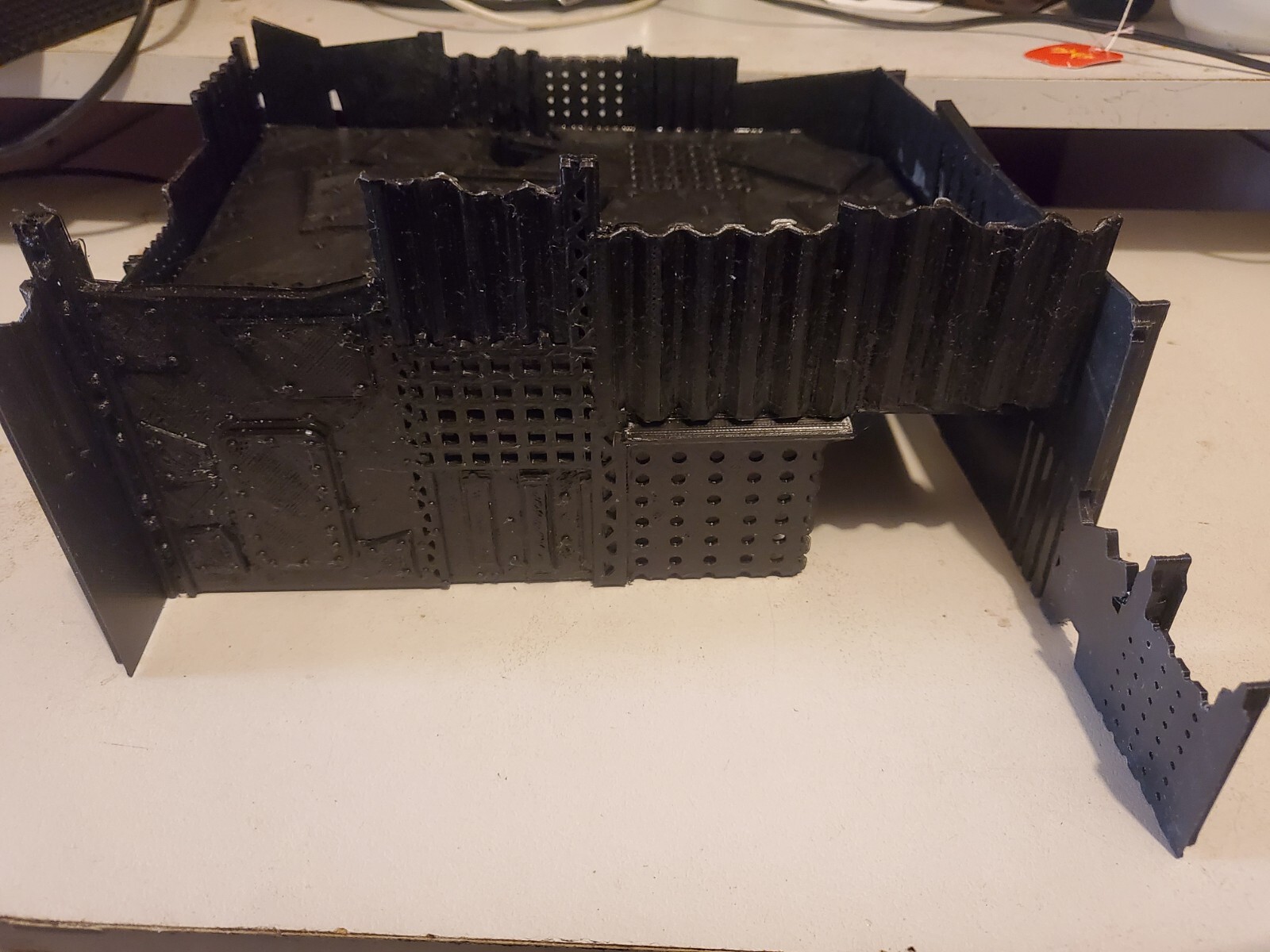 Wargaming Defense structure terrain kill team,