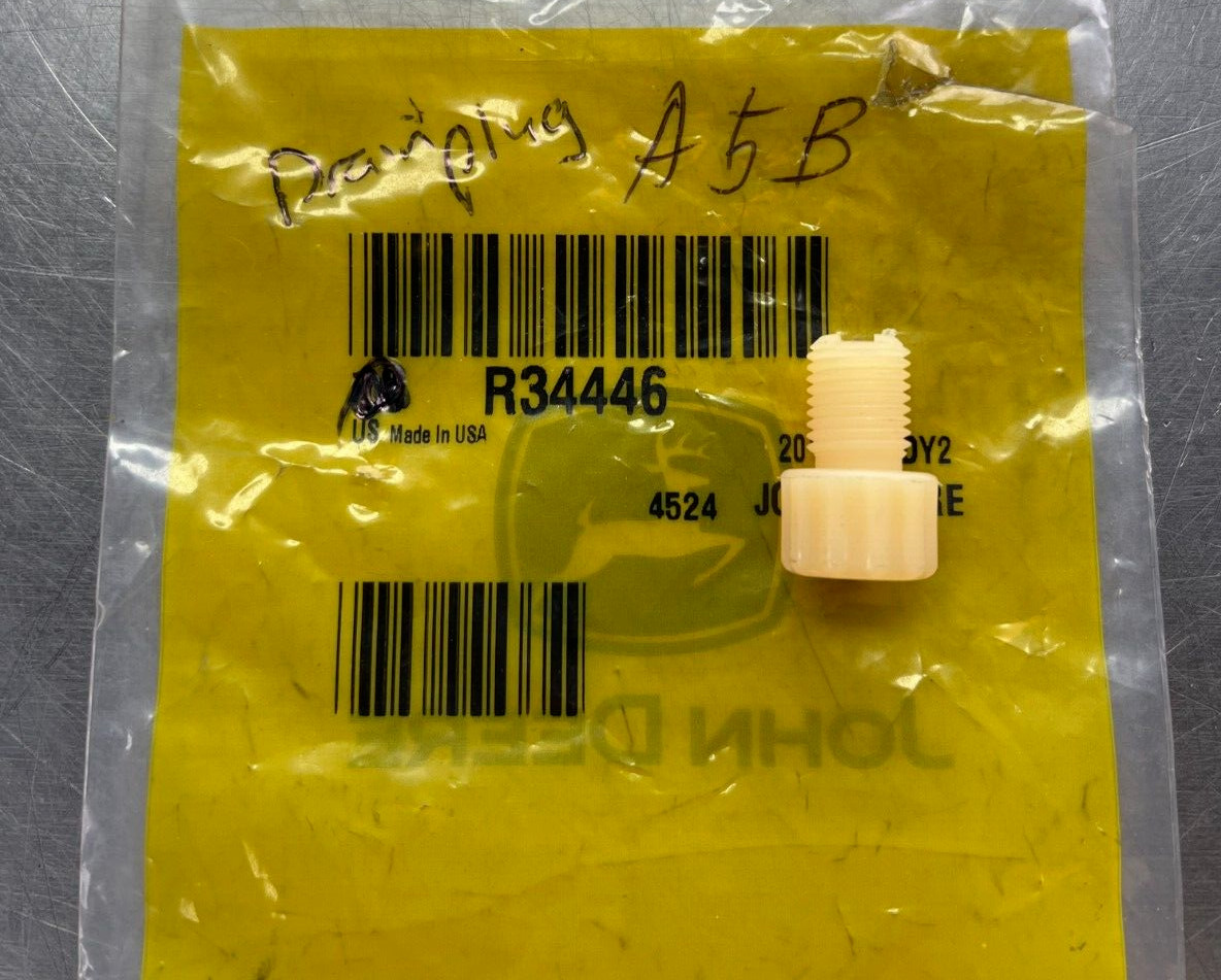 R34446   Genuine OEM  John Deere   Drain PLUG