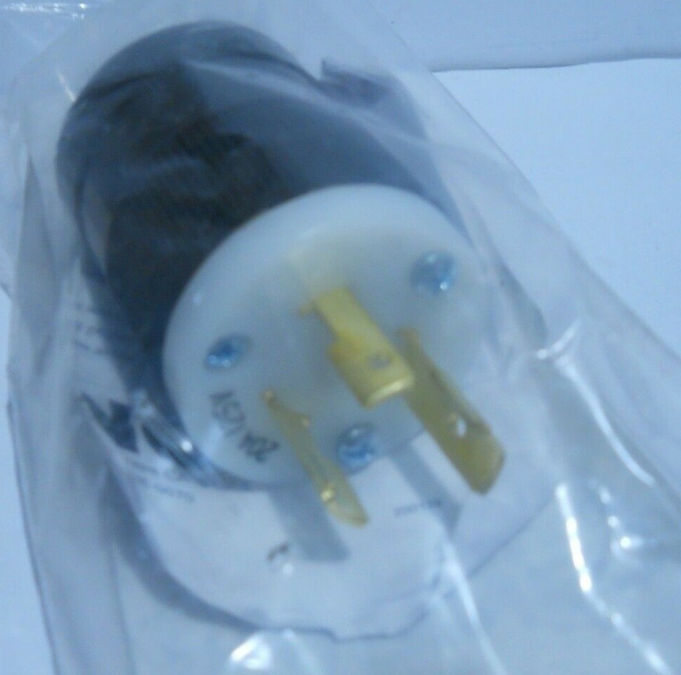 NEMA L5-20P New Marinco 205P Twist Locking Plug 125Vac 20A 2311, 6202, 70520