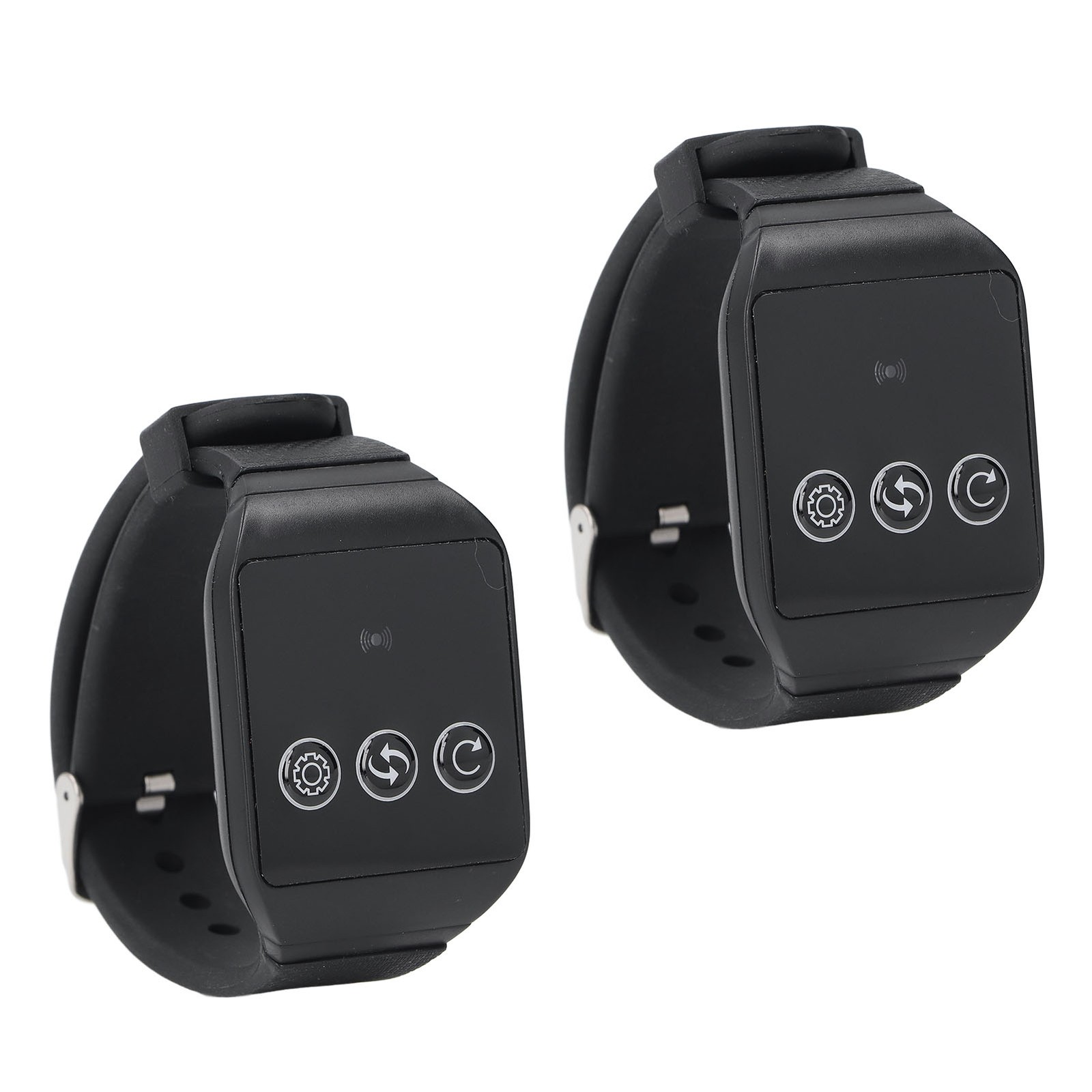 Wireless Restaurant Service Calling System 2 Watch Receiver And 1 Button Pagers