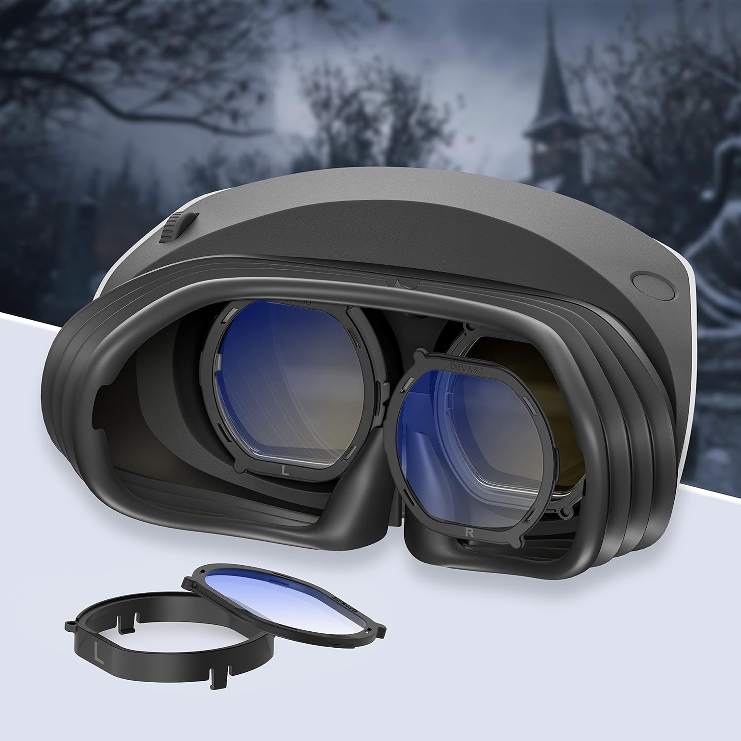 Blue Light Blocking Glasses Spacer Anti-Scratch Ring Adapter Protector For PSVR2