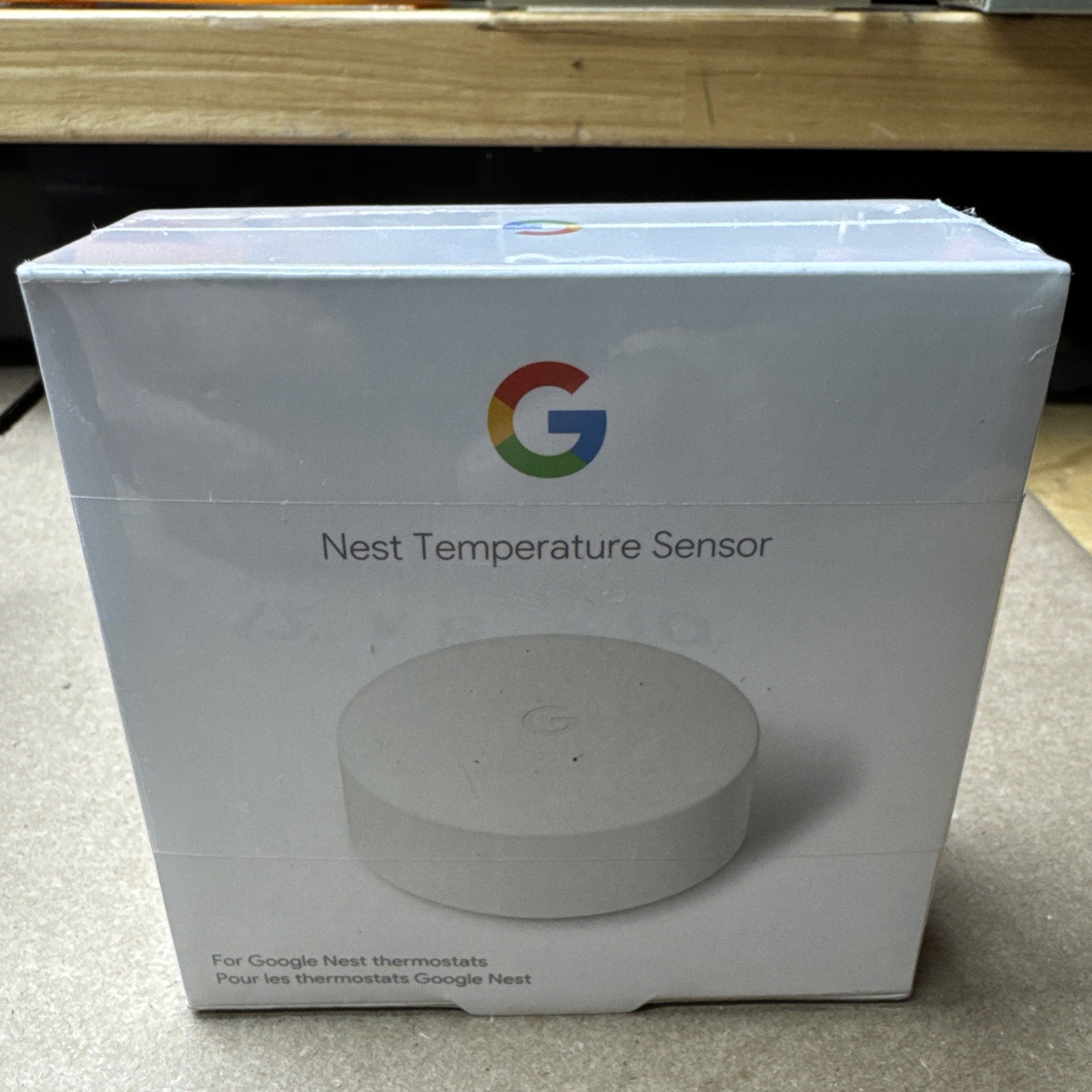 Google Nest Temperature Sensor White Model T5000SF Gen 3 - Brand New