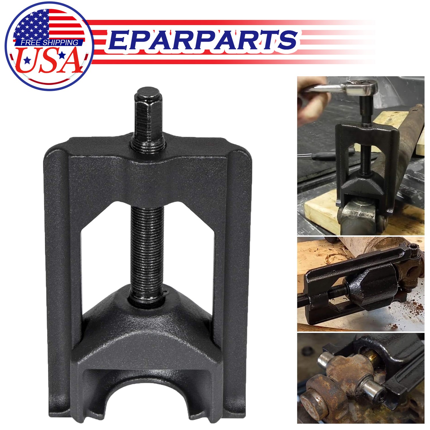 10105 U-Joint Puller Press Removal Tool for Light Duty Class 1-3 Universal Small