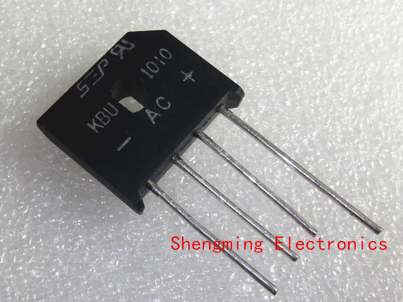 50PCS KBU1010 10A 1000V Bridge Rectifier
