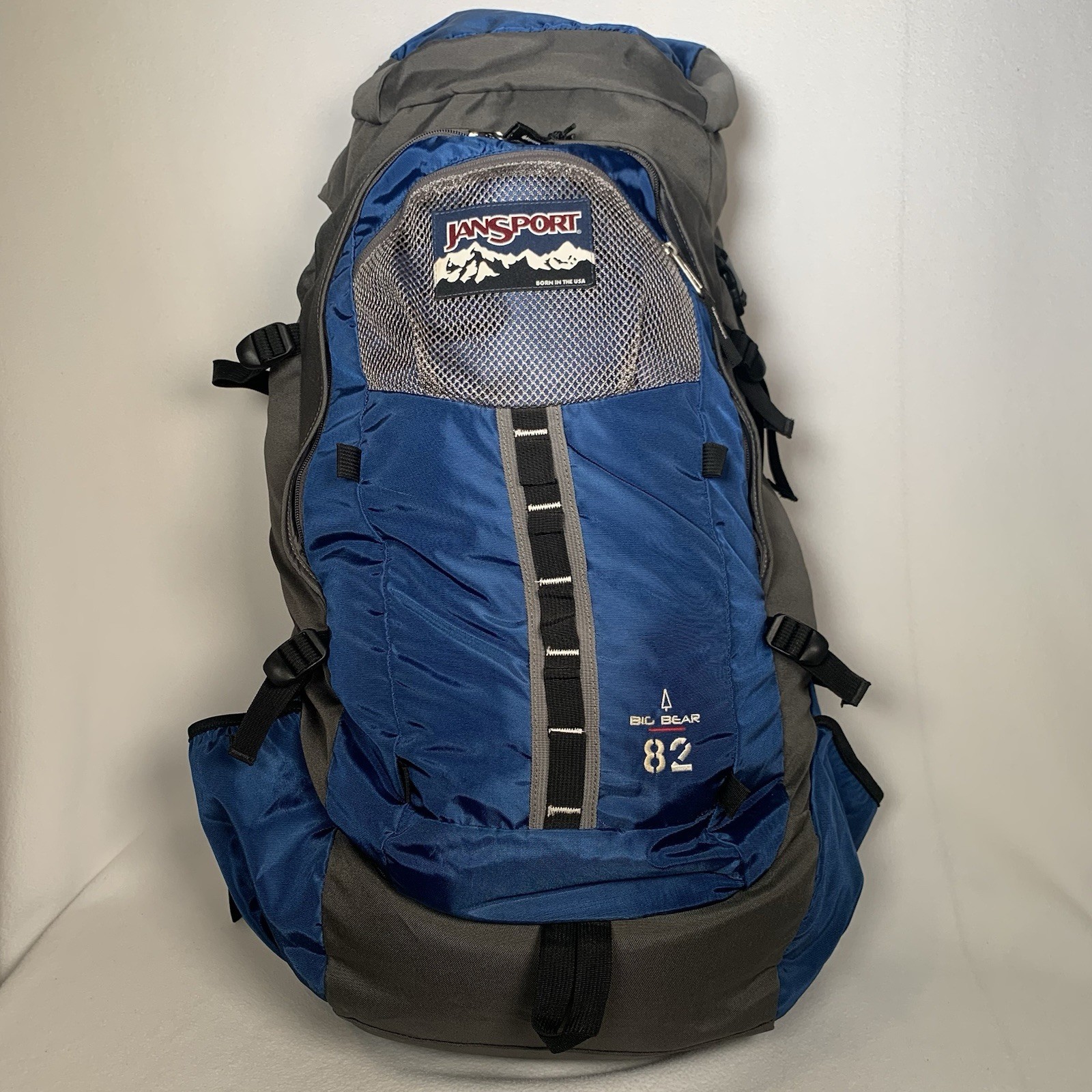 JanSport Big Bear 82 Outdoor Hiking Camping Backpack Hip Belt Internal Frame