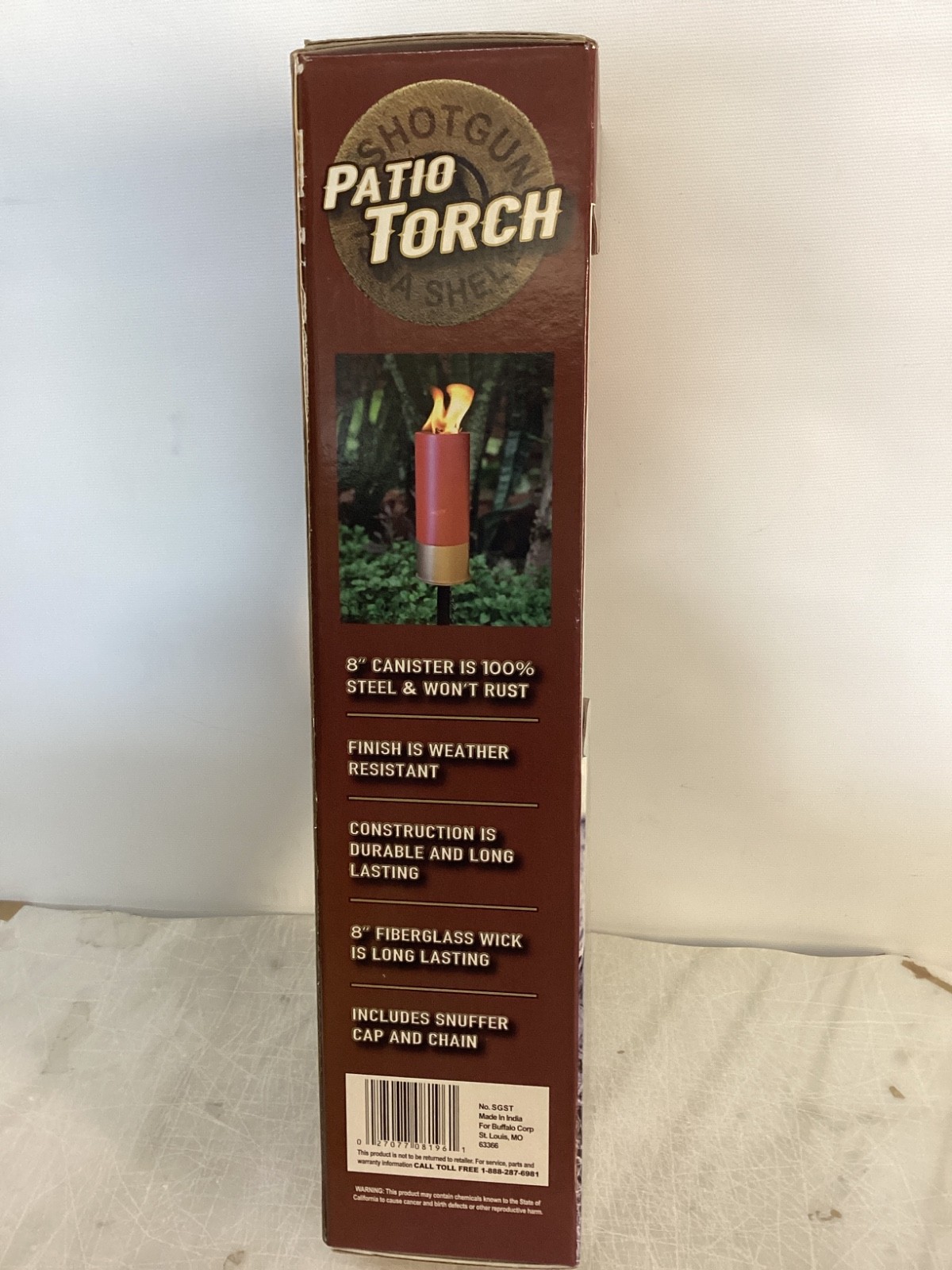 Buffalo SGST Shotgun Shell Patio Torch