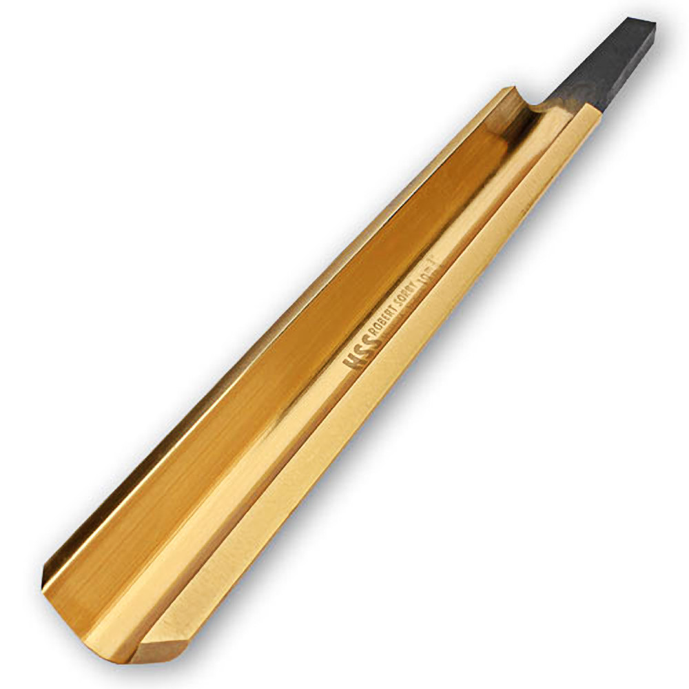 Robert Sorby #843G 3/4" Gold Roughing Gouge Blade
