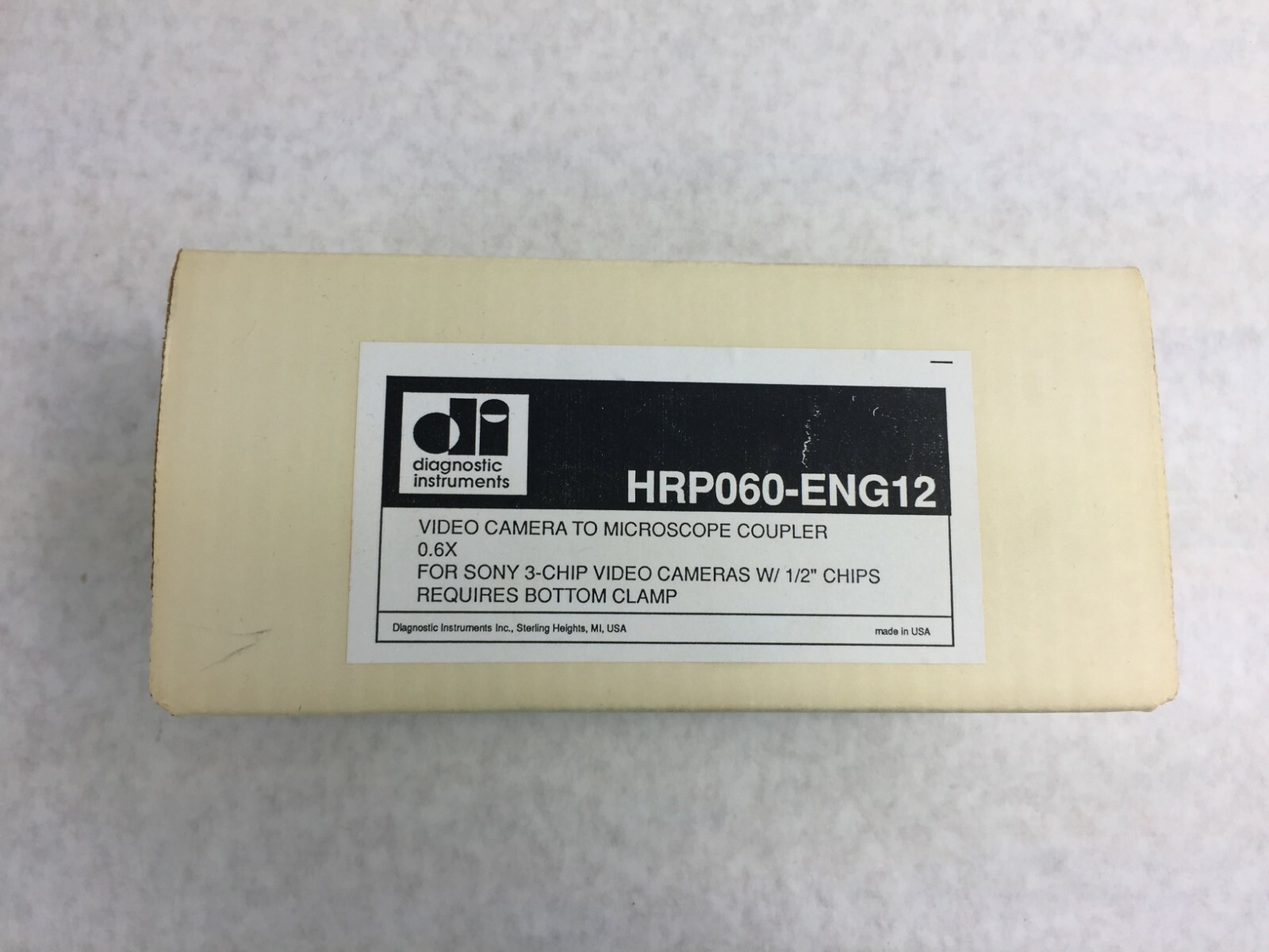 Diagnostic instruments HRT060-ENG12 0.6X