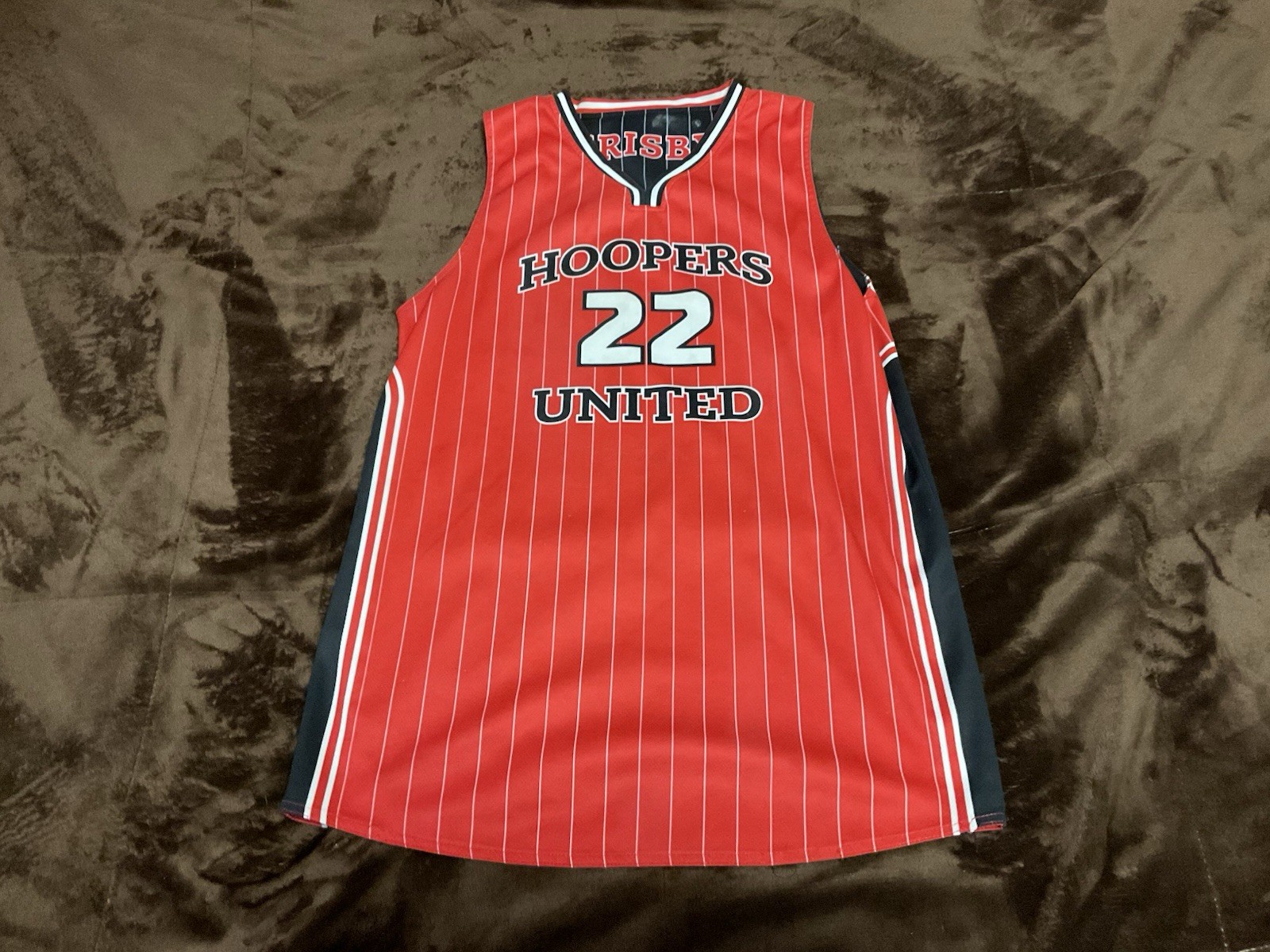 Hoopers United Inside Out Red/Black Jersey
