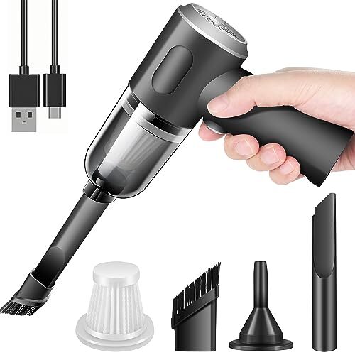 Aspirador de coche inalámbrico portátil Mini para mascotas Carga USB de mano