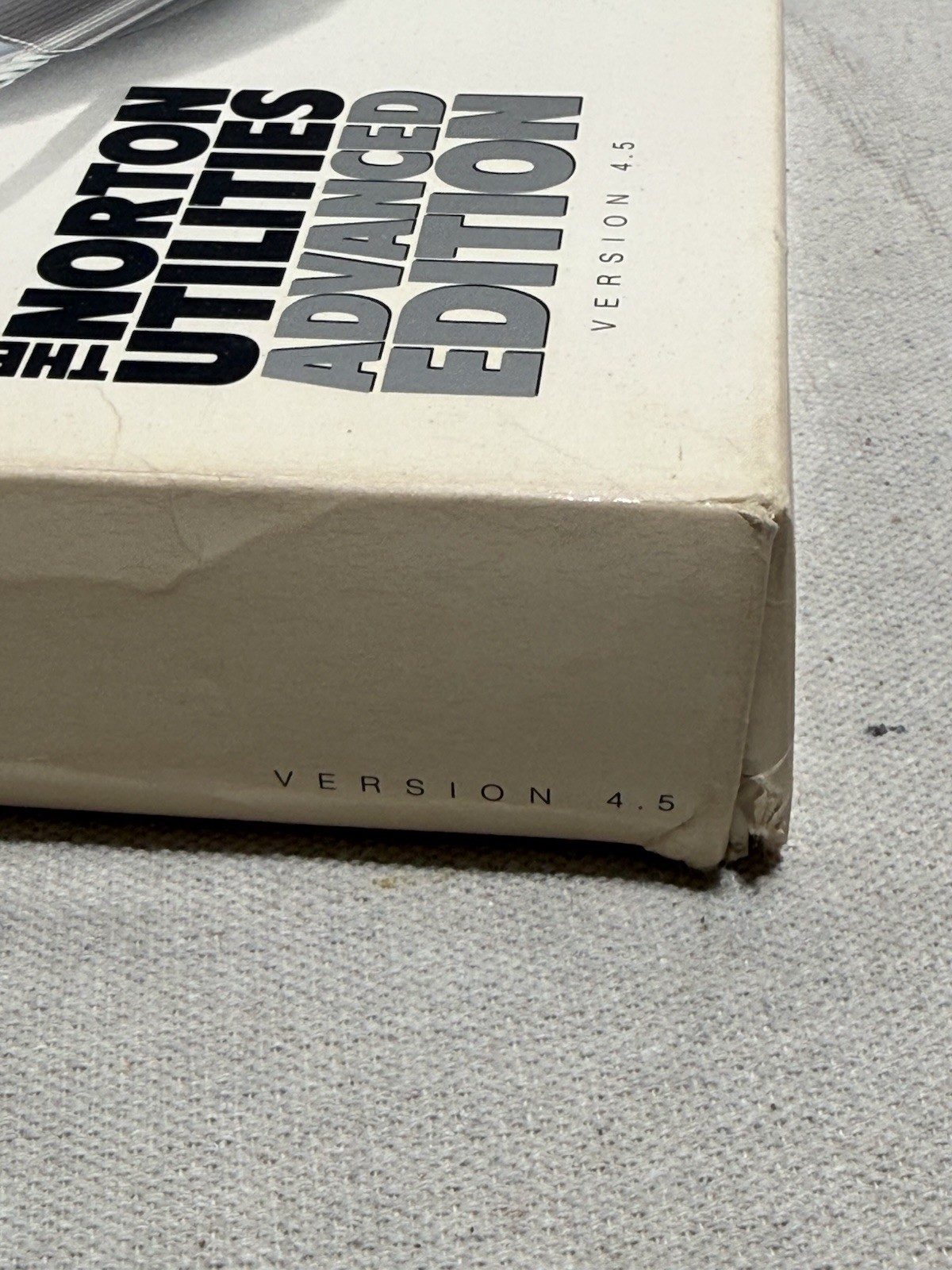 Norton Utilities Advanced Edition 4.5 Vintage PC DOS 5.25 Floppy Complete