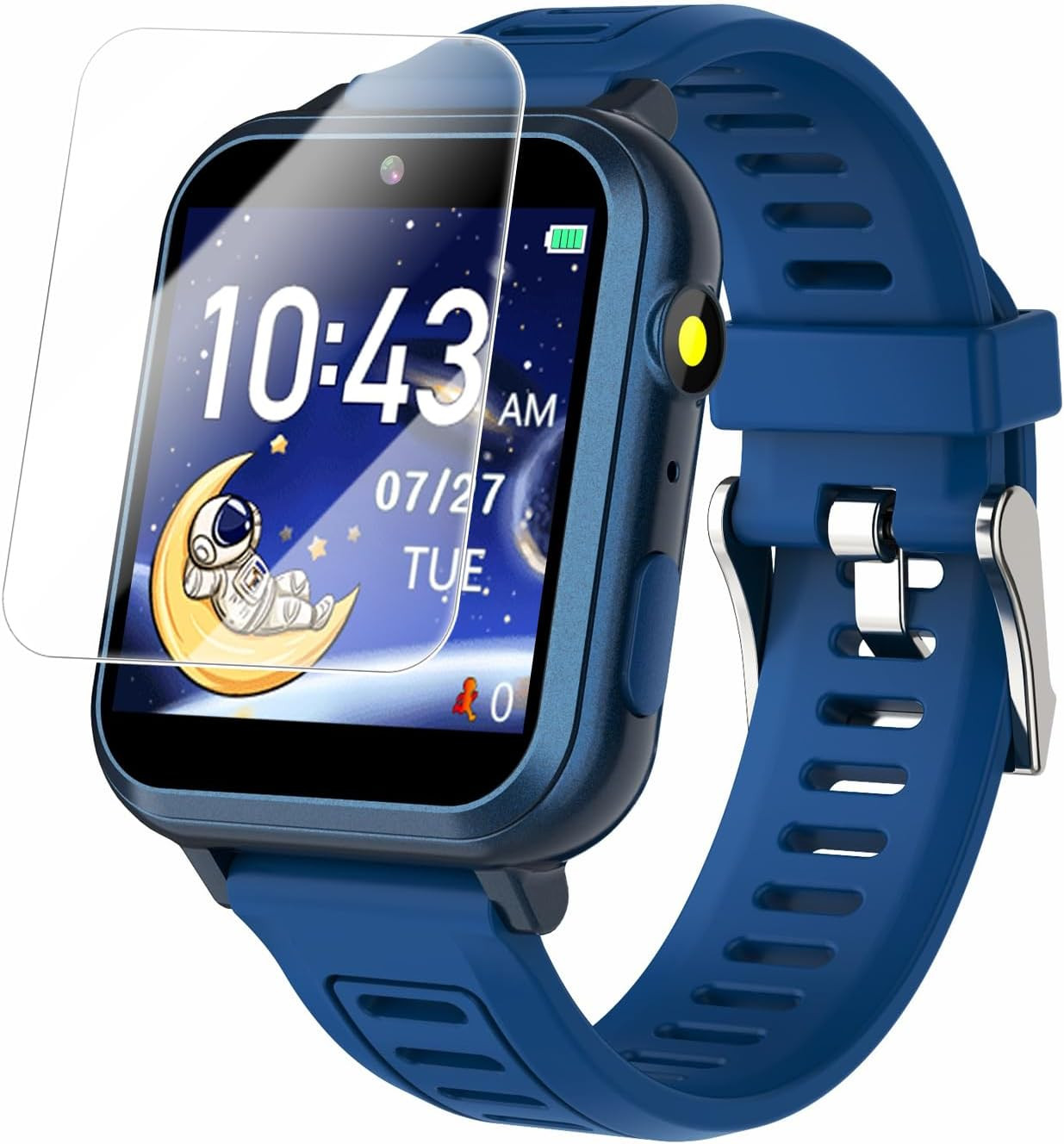 Cosjoype Kids Game Smart Watch for Kids with 24 Puzzle Games HD Touch Screen Cam
