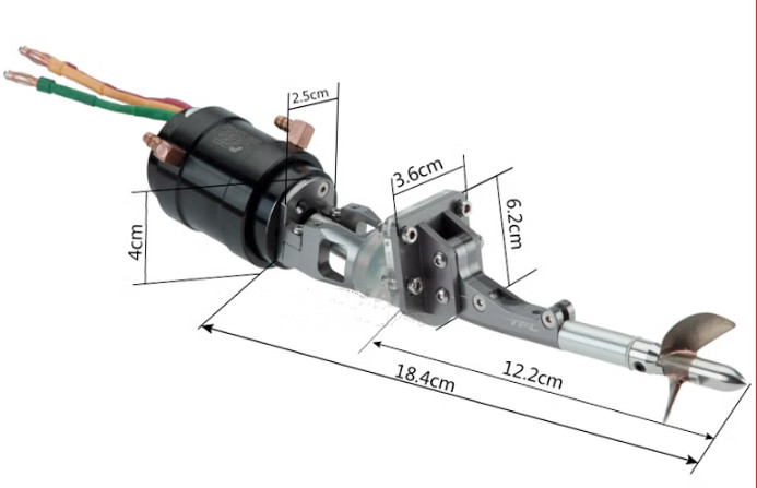 TFL Stinger Drive Motor Mount Integrated Electric Transom